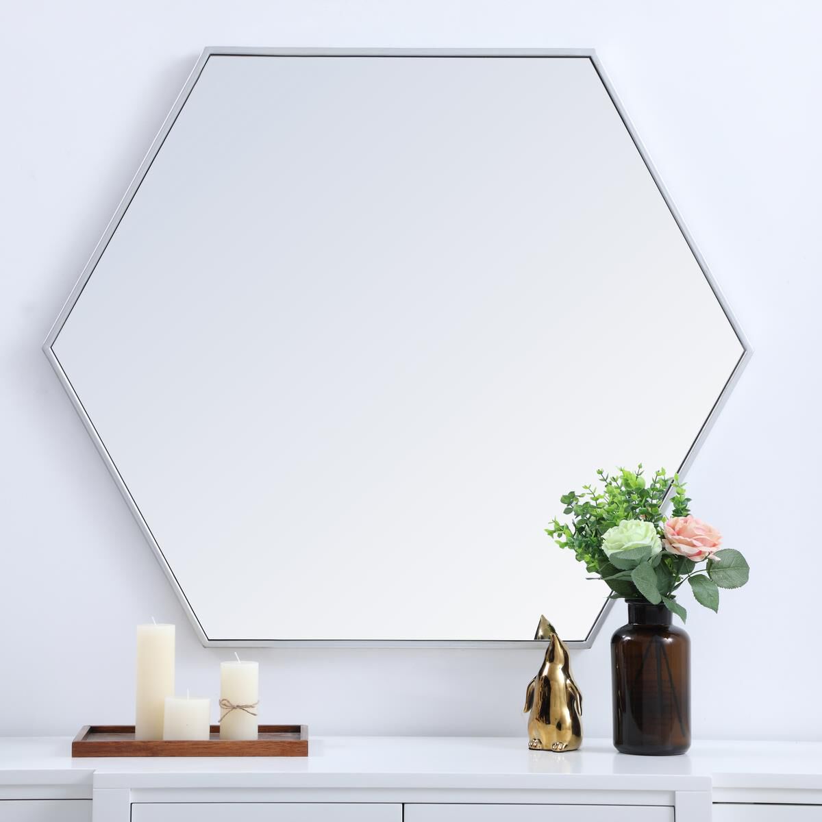 Shown in Silver finish