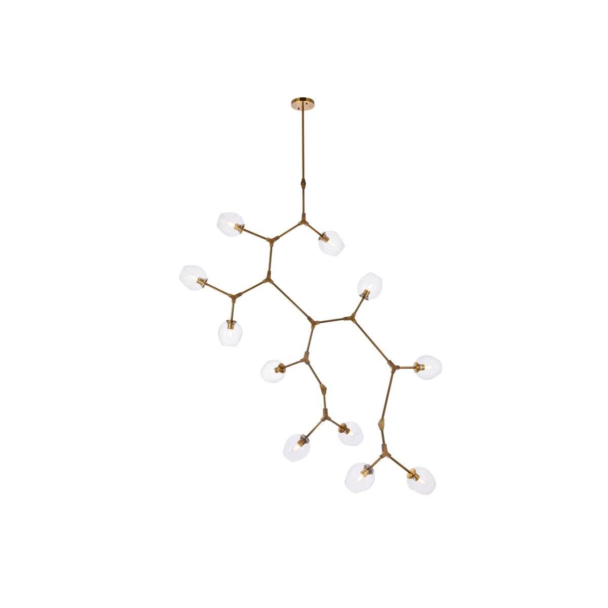 Shown in Black finish and Clear glass