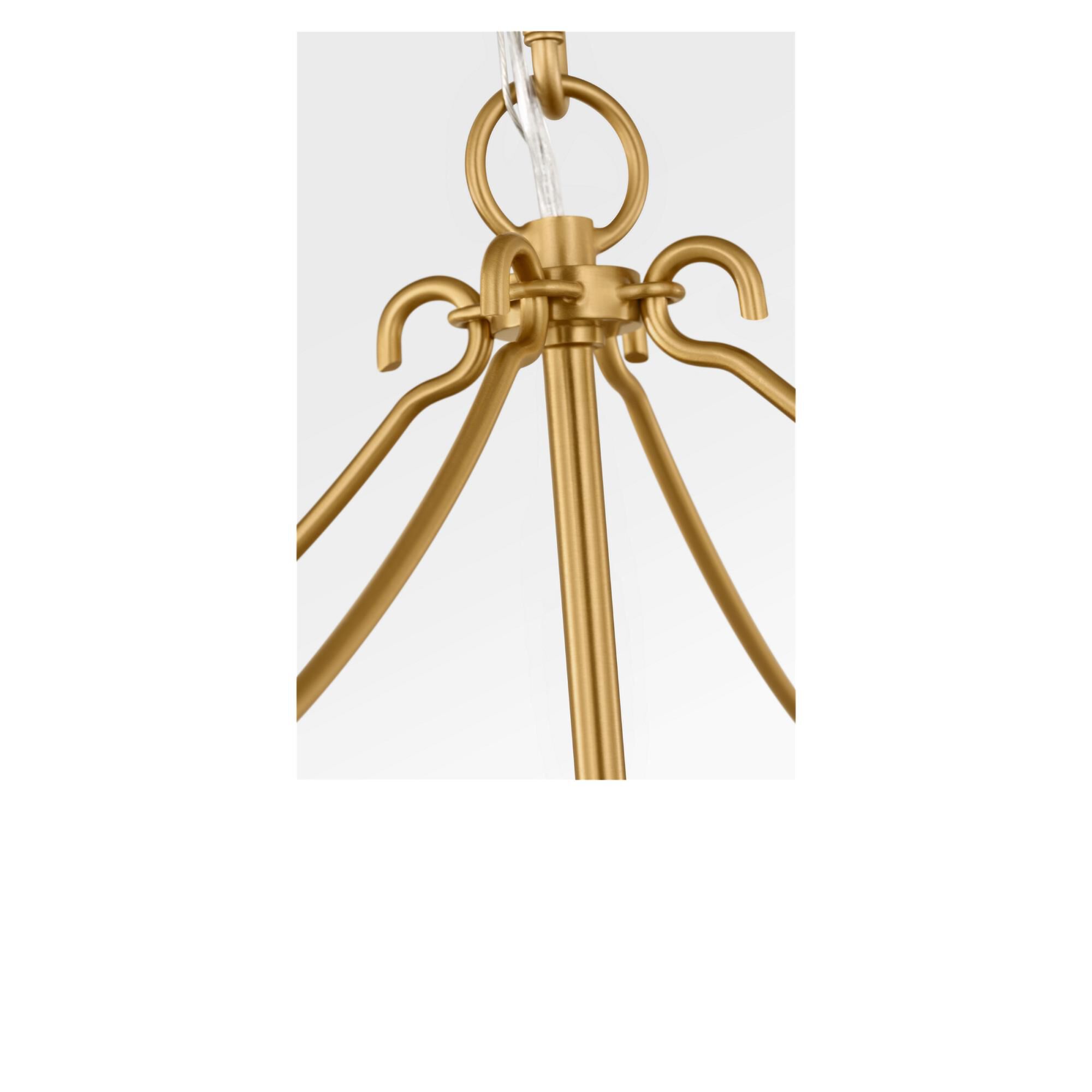 Shown in Midnight Black and Burnished Brass finish