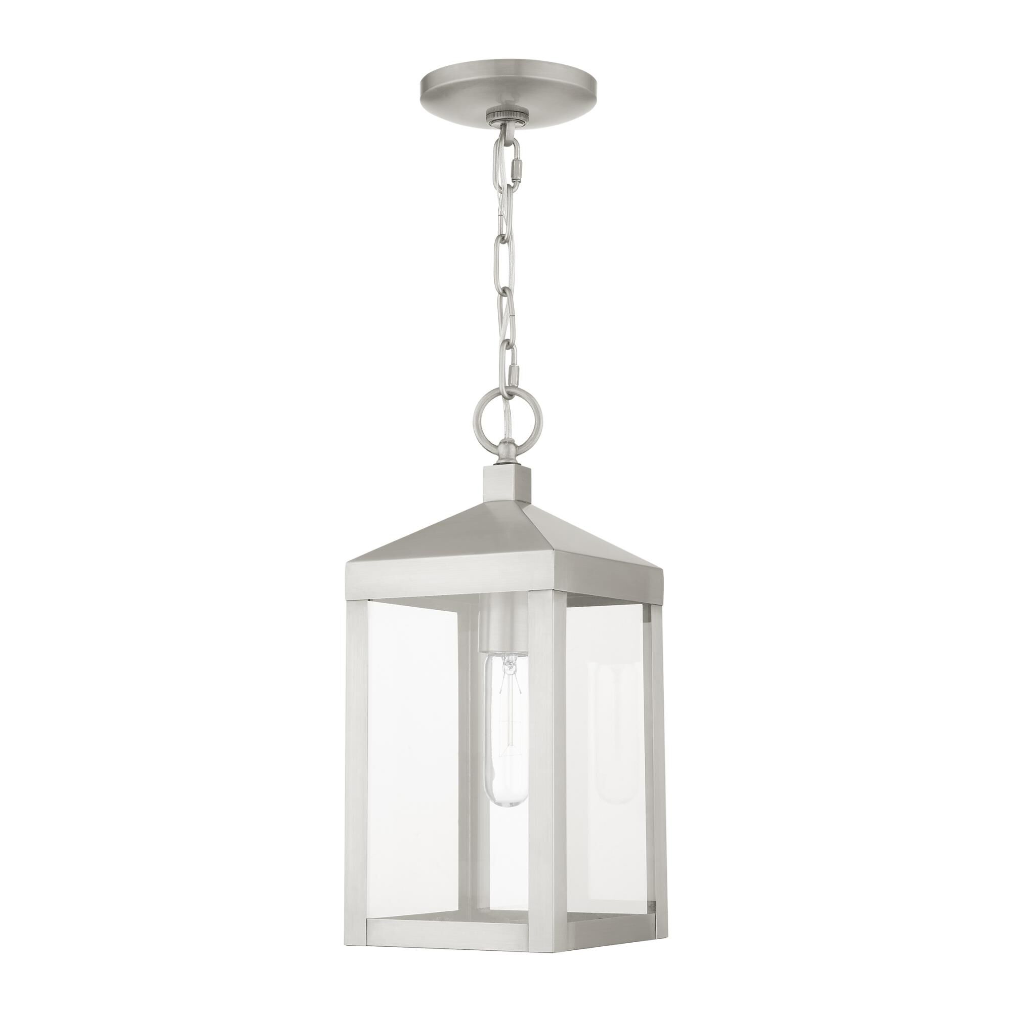 Livex Lighting Nyack 14 Inch Tall Outdoor Hanging Lantern