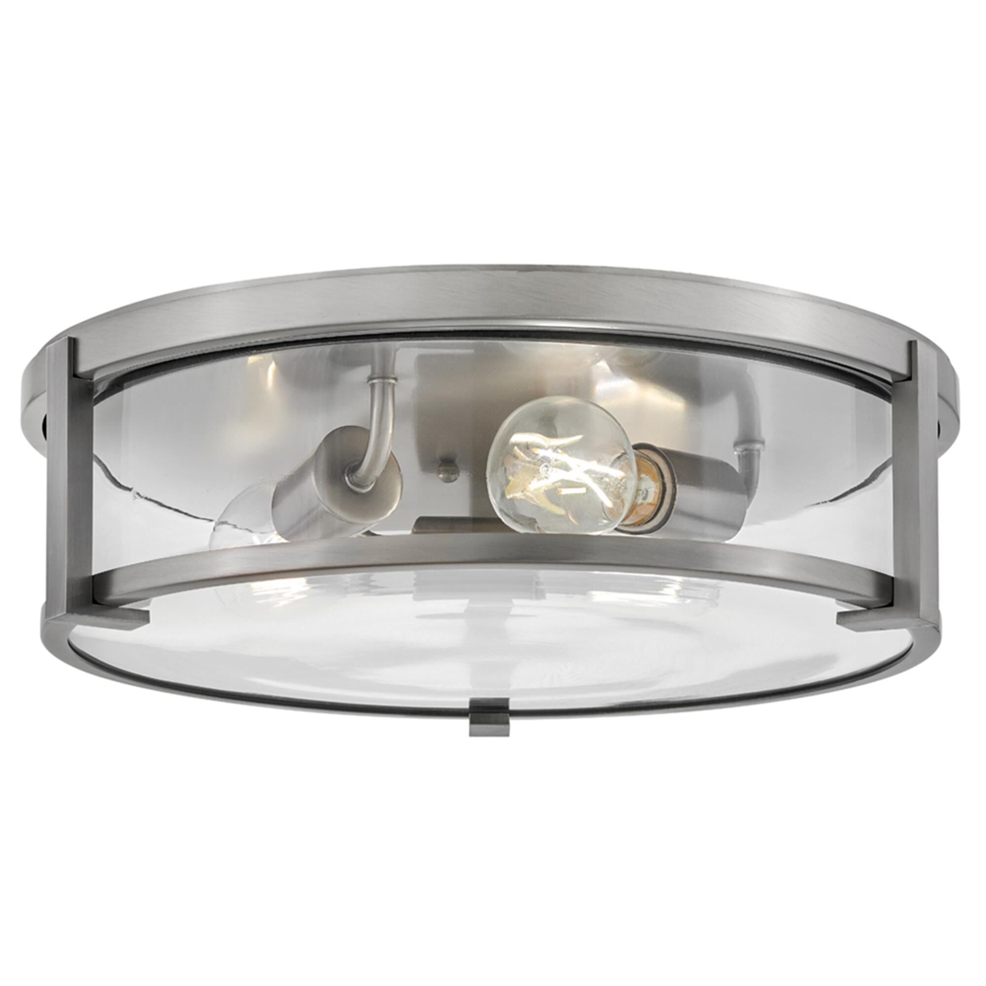 Lowell 16 Inch 3 Light Flush Mount,