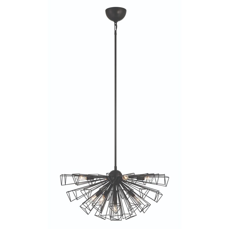 Dendelio 22 Inch 9 Light Semi Flush Mount by Eurofase Lighting