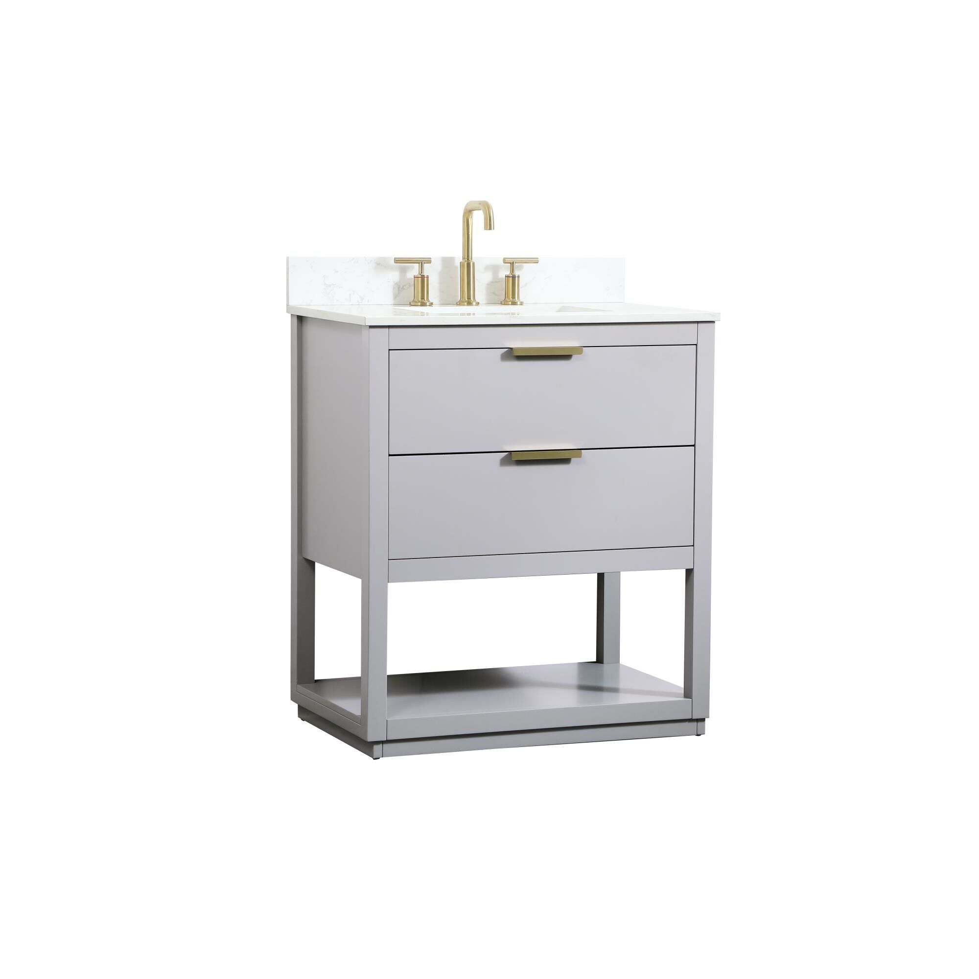 Larkin 30 Inch Bath Vanity by Elegant Decor