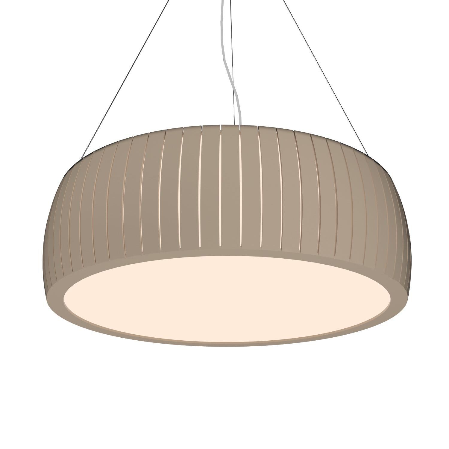 Accord Studio Barrel 35 Inch LED Large Pendant by Accord Lighting