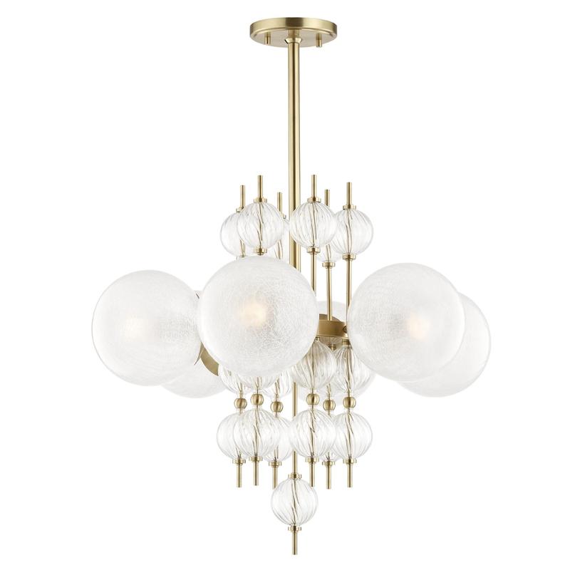 Calypso 27 Inch Chandelier by Hudson Valley Lighting