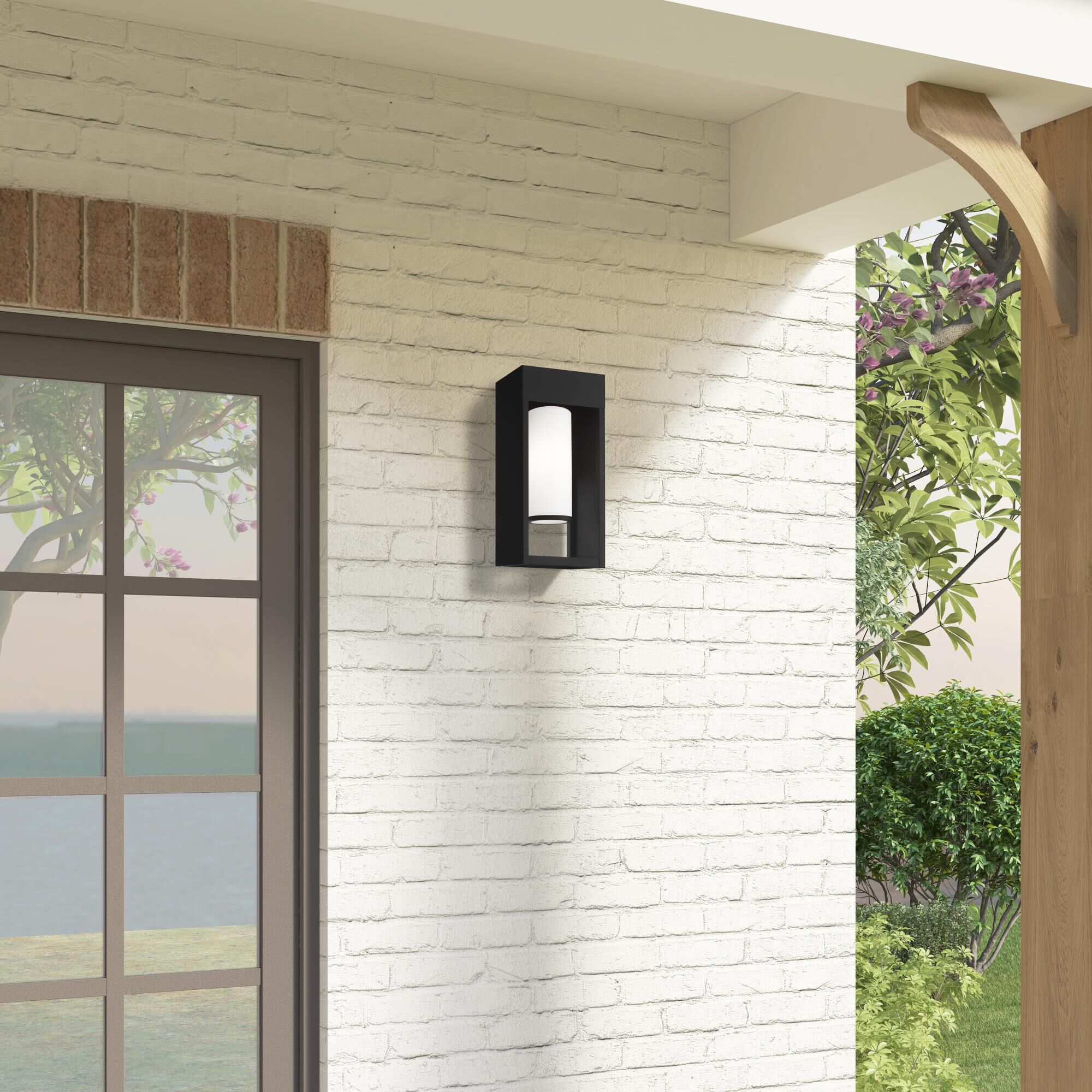 Bleecker 17 Inch Tall 1 Light Outdoor Wall Light by Livex Lighting