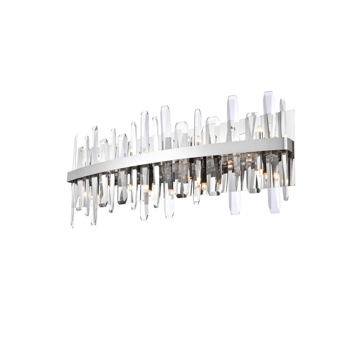 Serena 30 Inch 8 Light Bath Vanity Light by Elegant Lighting