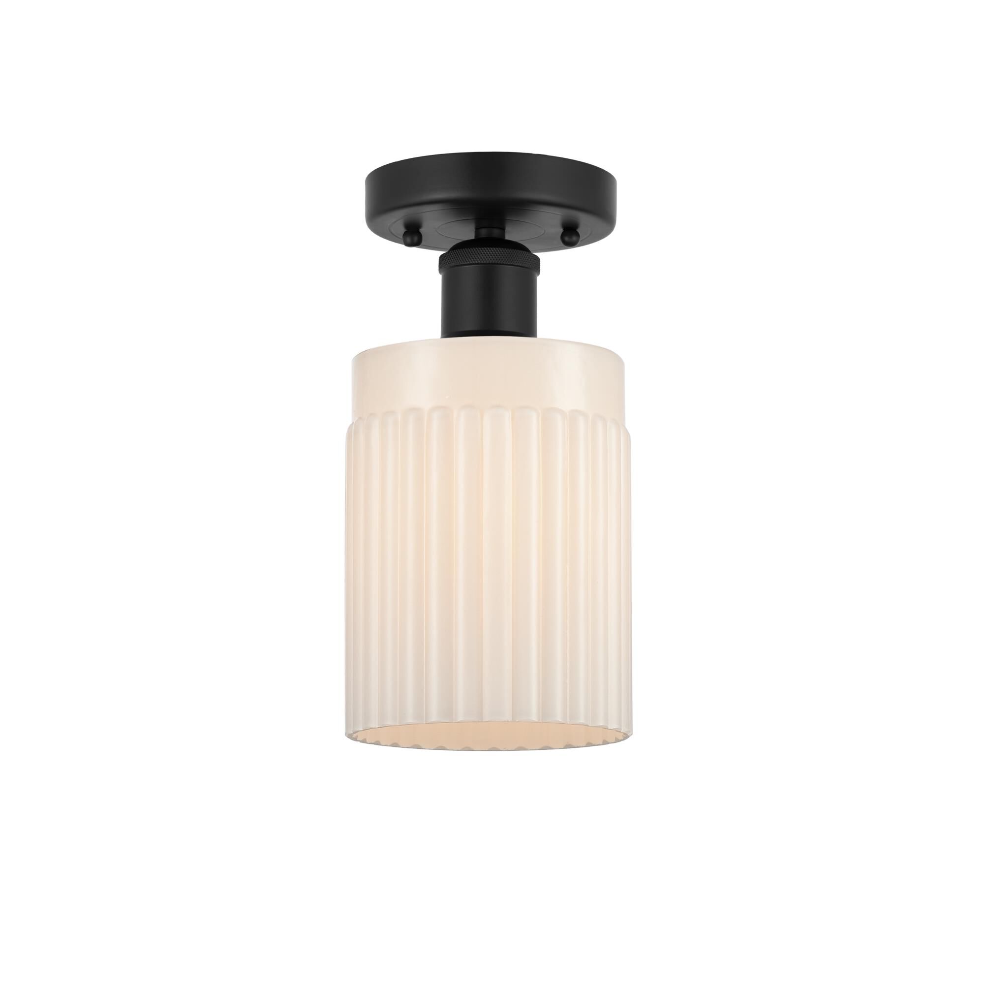 Shown in Matte Black, Matte White finish and Matte White glass and Matte White Glass shade