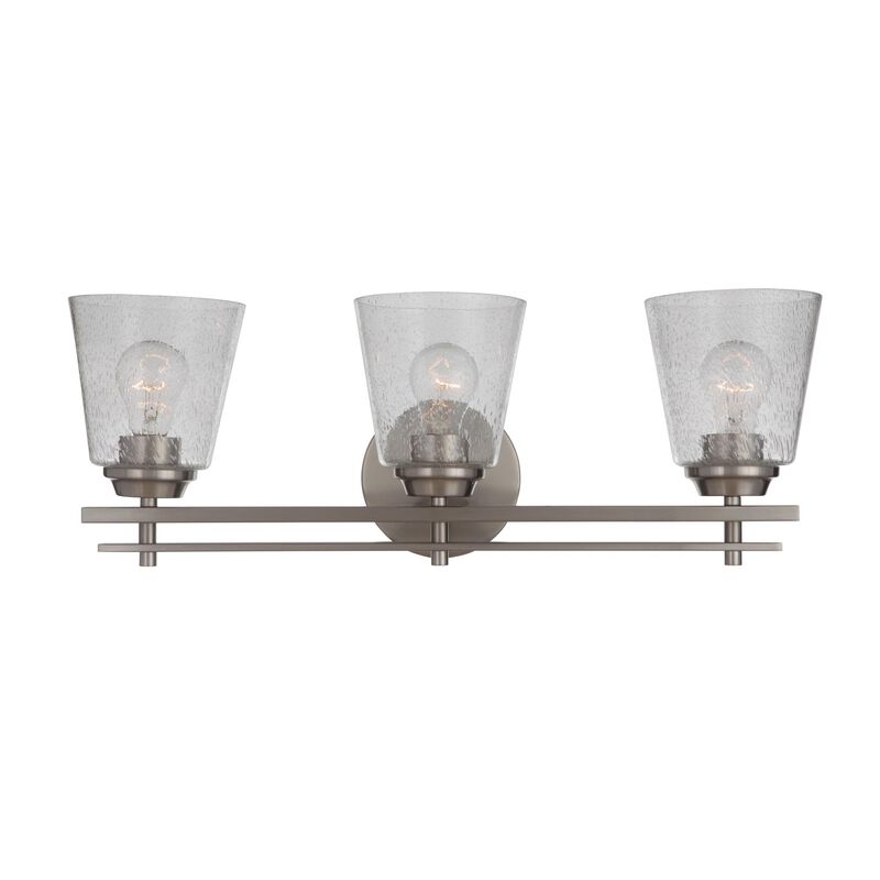 Drake 24 Inch 3 Light Bath Vanity Light by Craftmade