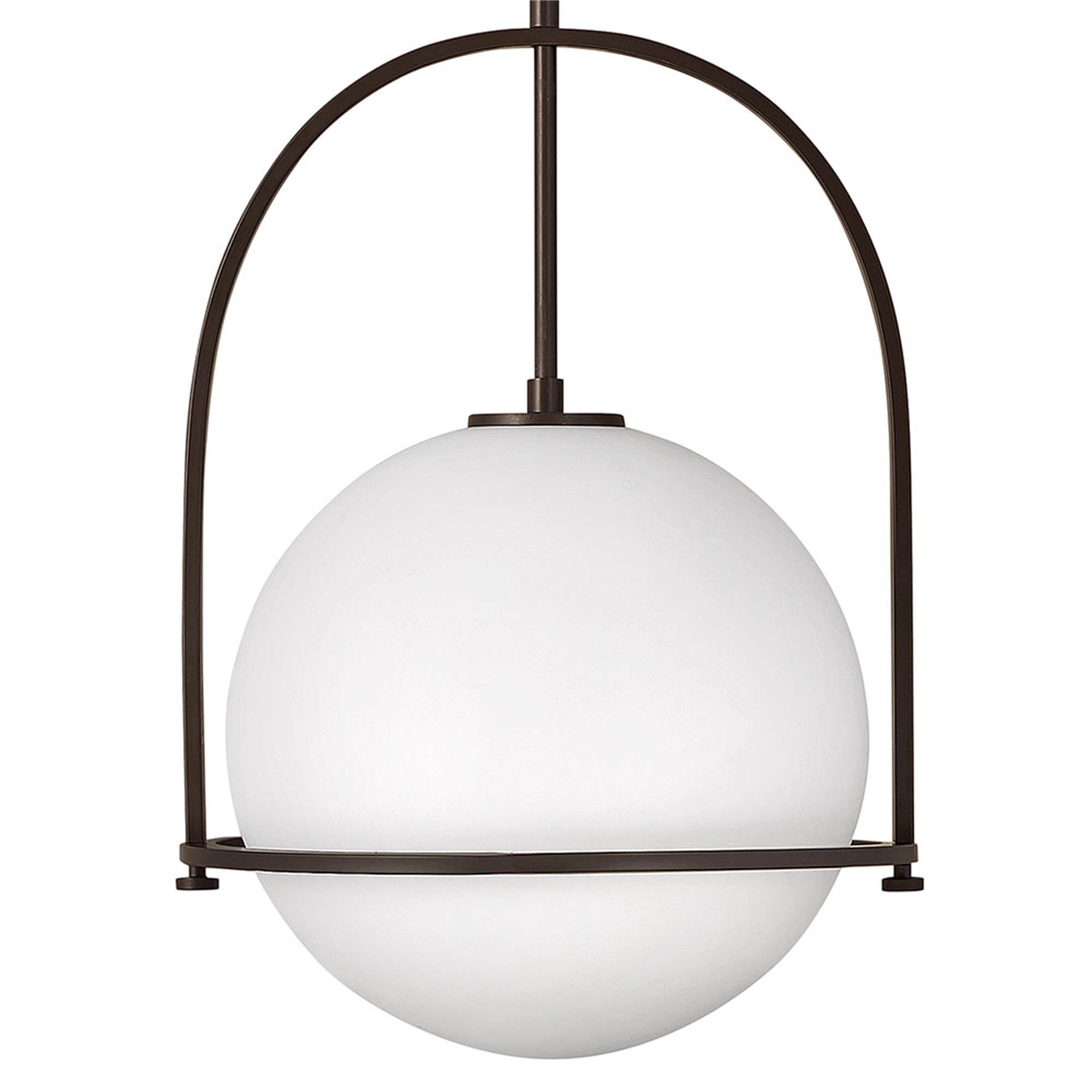 Shown in Buckeye Bronze finish and Etched Opal glass