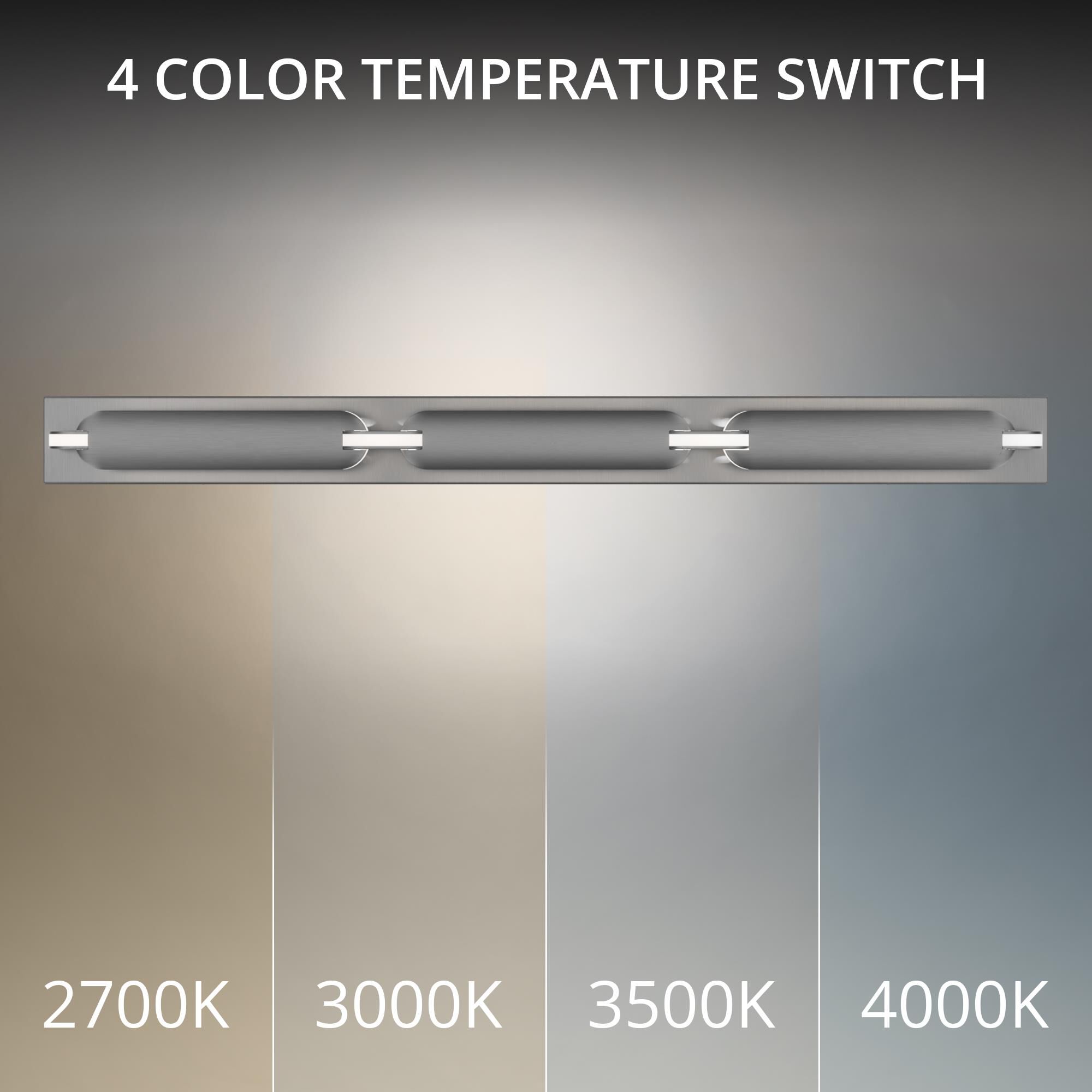 Spectacle 34 Inch Bath Vanity Light by dweLED