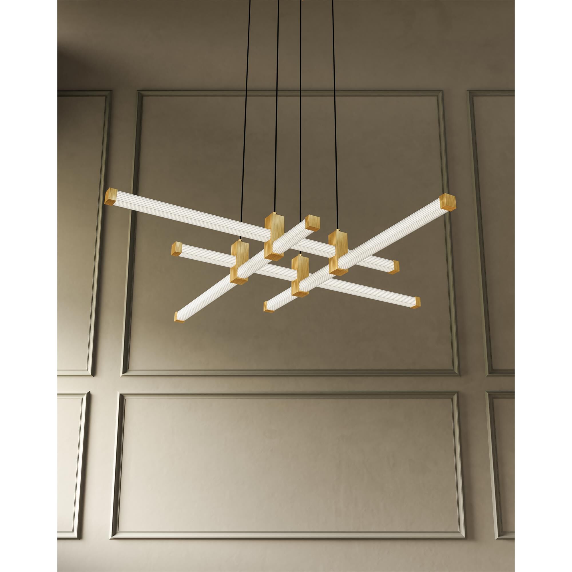 Shown in Brushed Gold finish