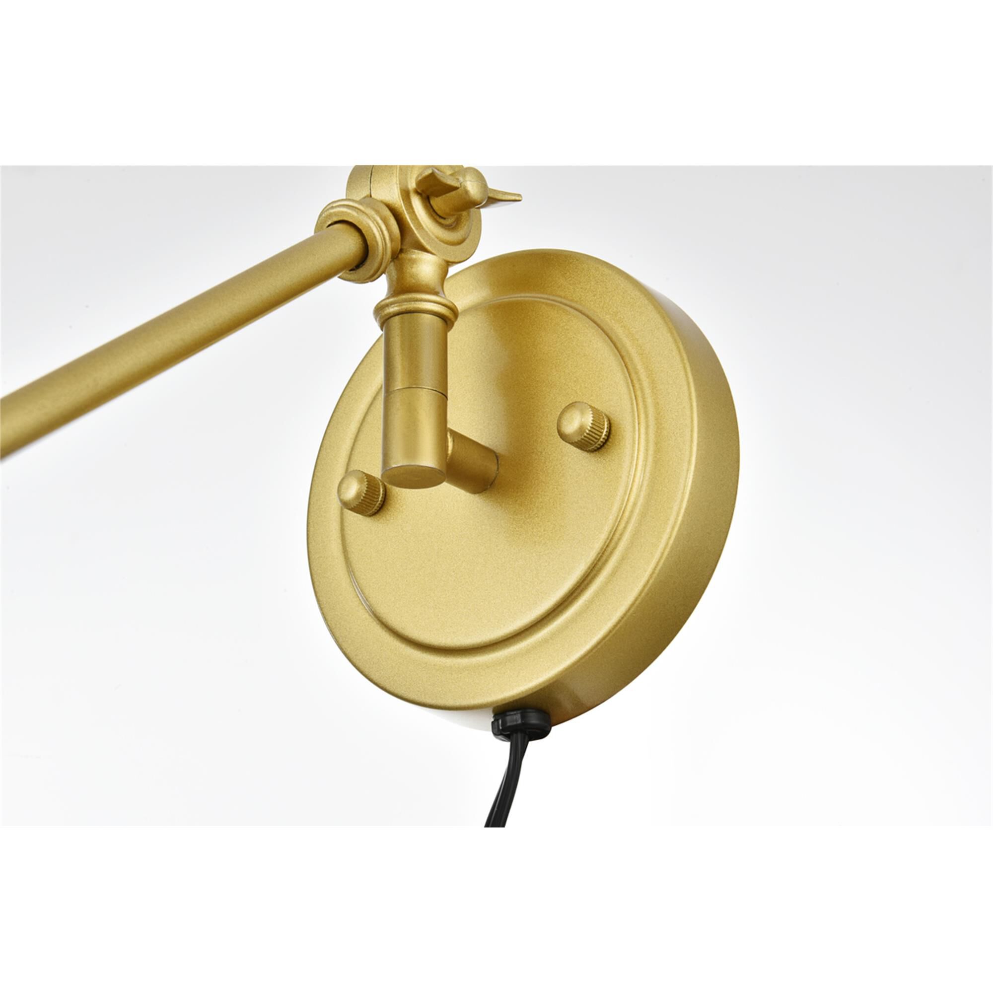 Van Wall Swing Lamp by Elegant Lighting