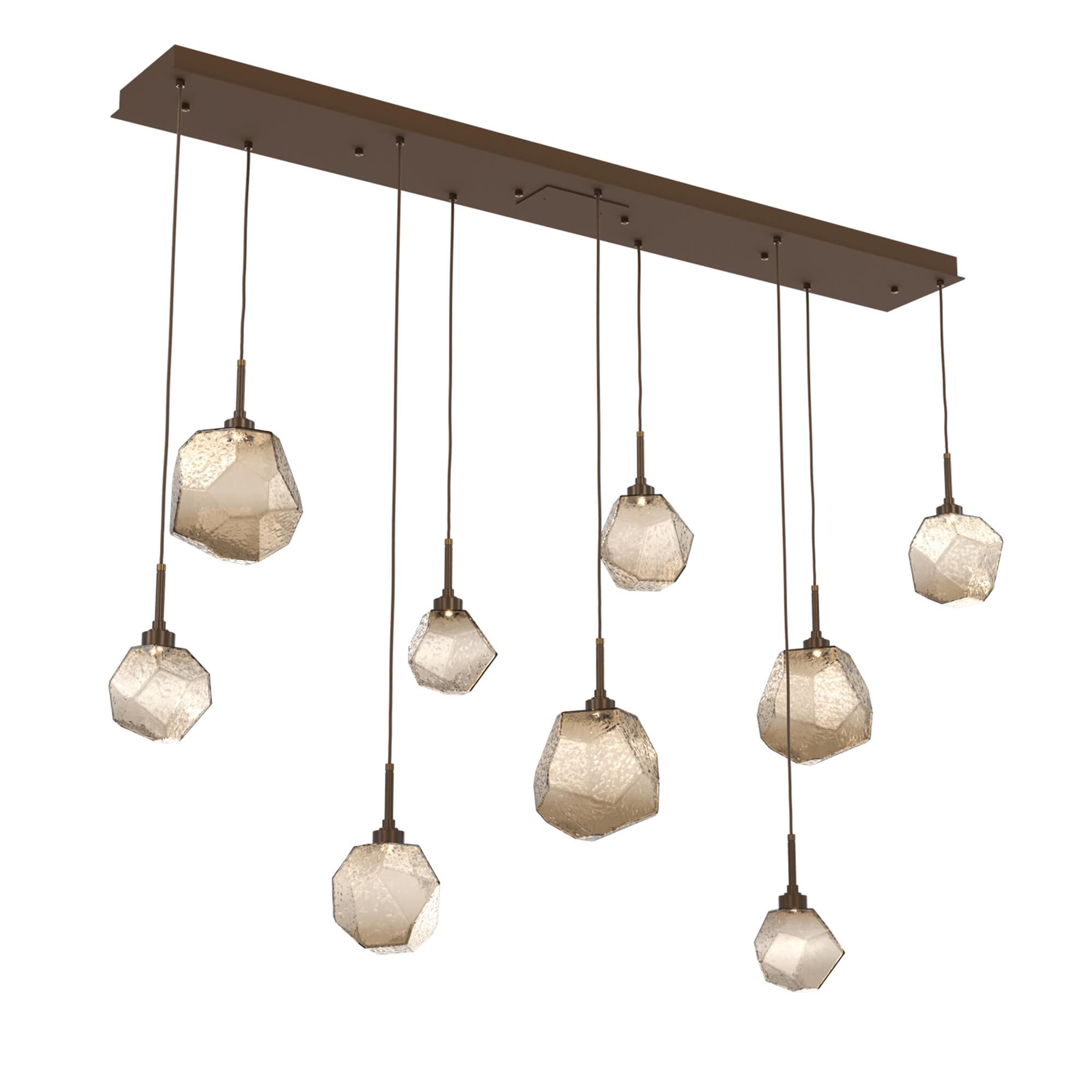 Shown in Flat Bronze finish and Bronze glass