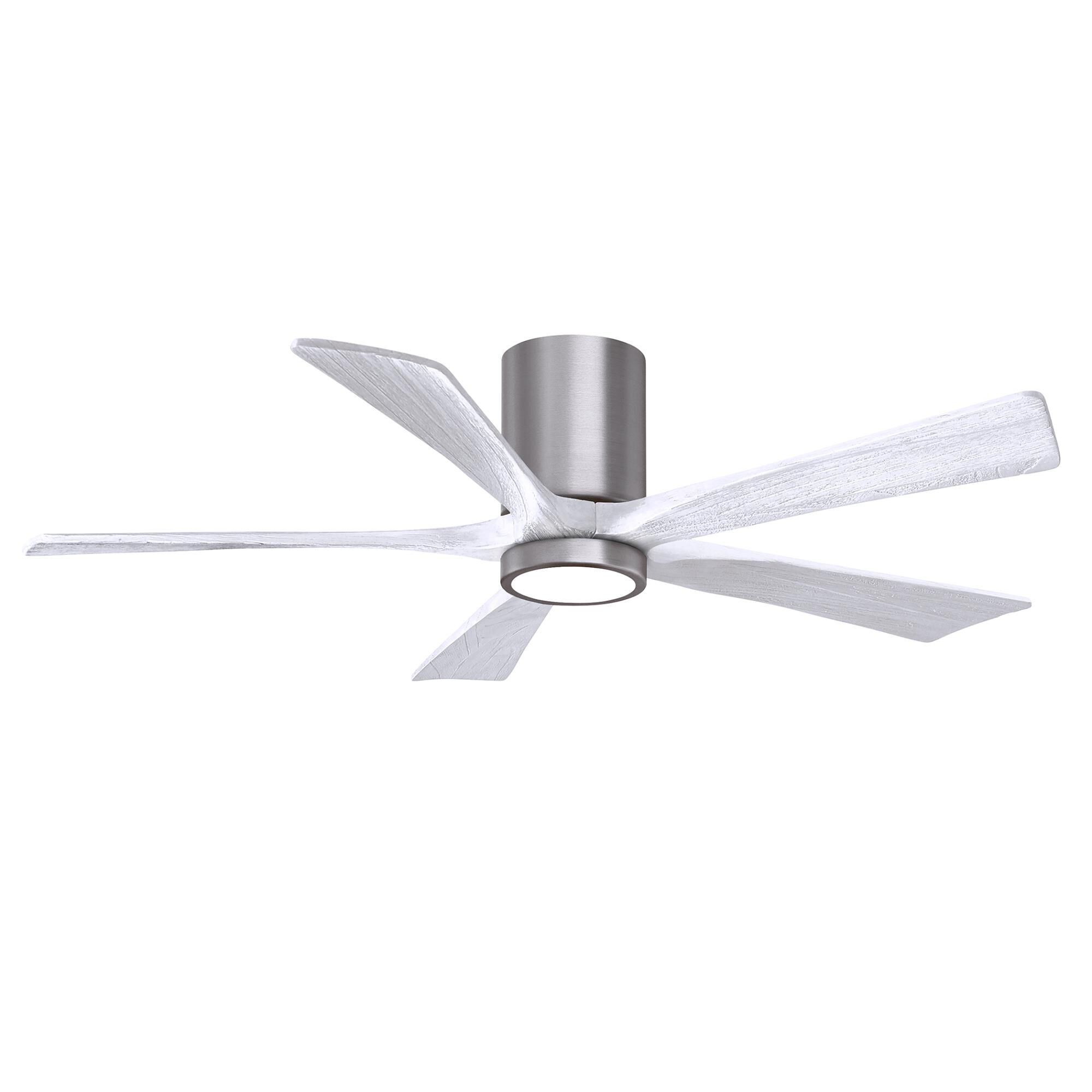 Irene 52 Inch Flush Mount Fan with Light Kit by Matthews Fan Company