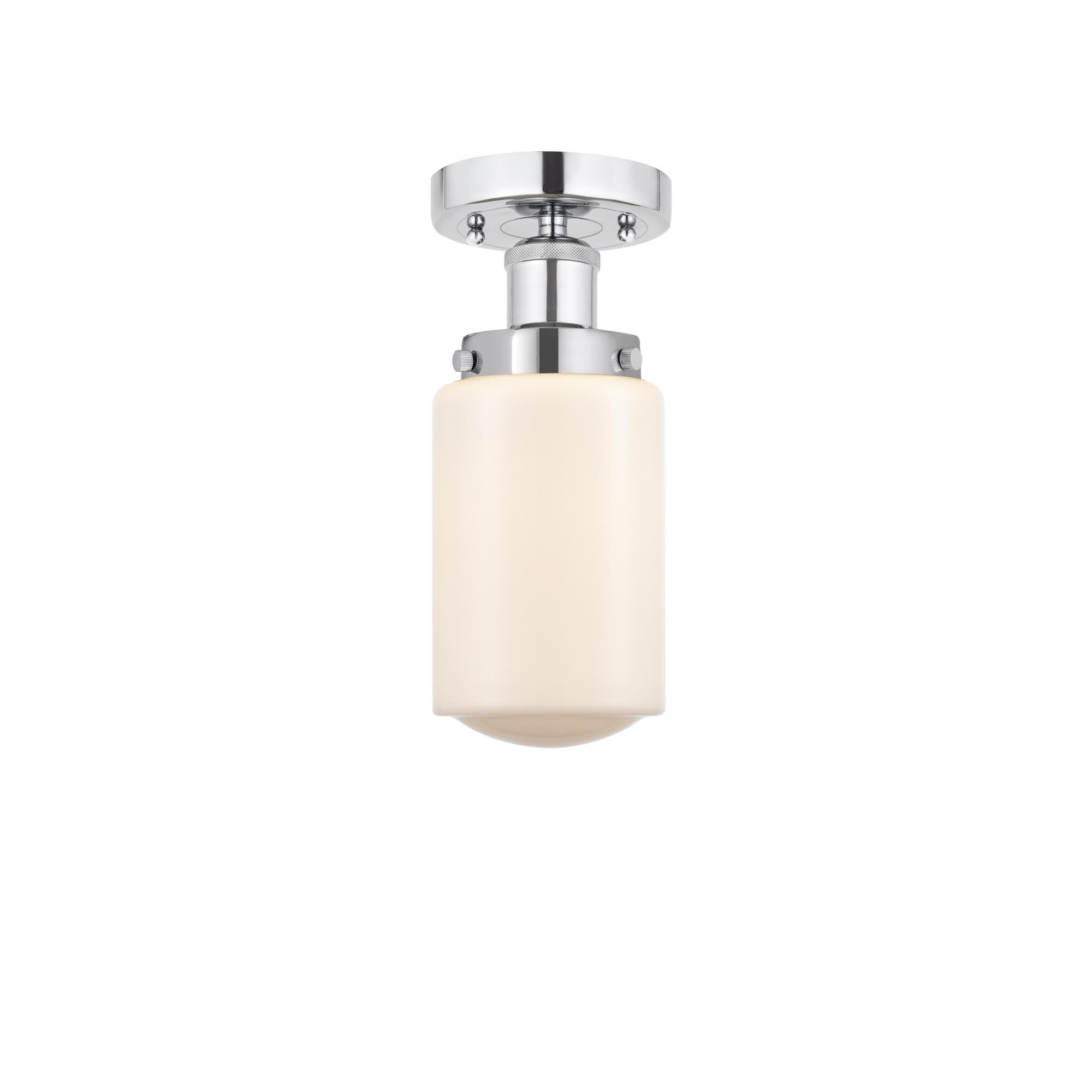 Bruno Marashlian Dover 6 Inch 1 Light Semi Flush Mount by Innovations Lighting