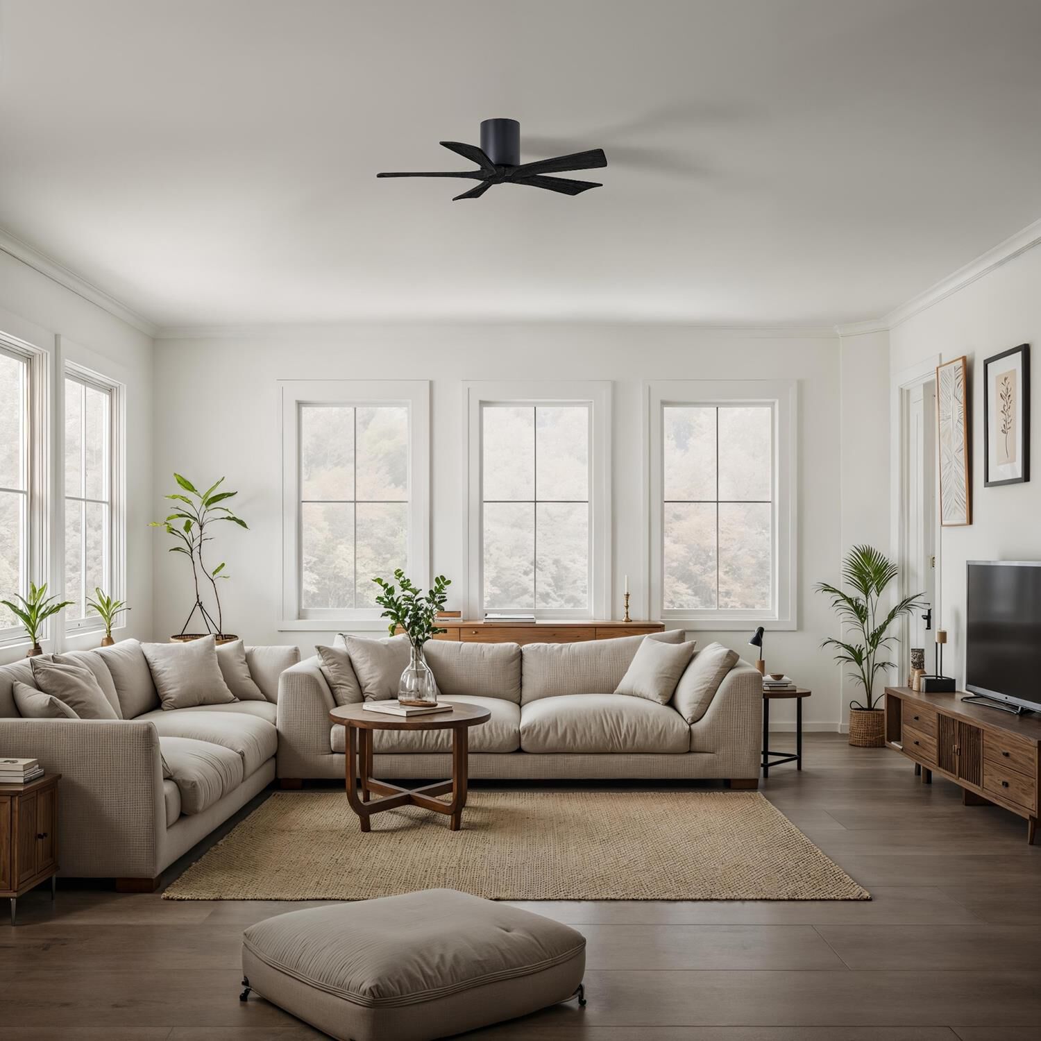 Irene 42 Inch Flush Mount Fan by Matthews Fan Company