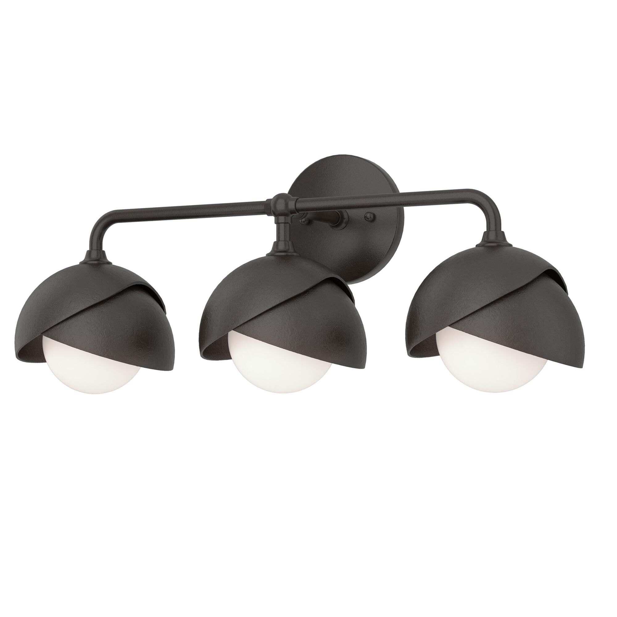 Shown in Oil Rubbed Bronze finish and Opal glass and Oil Rubbed Bronze accent
