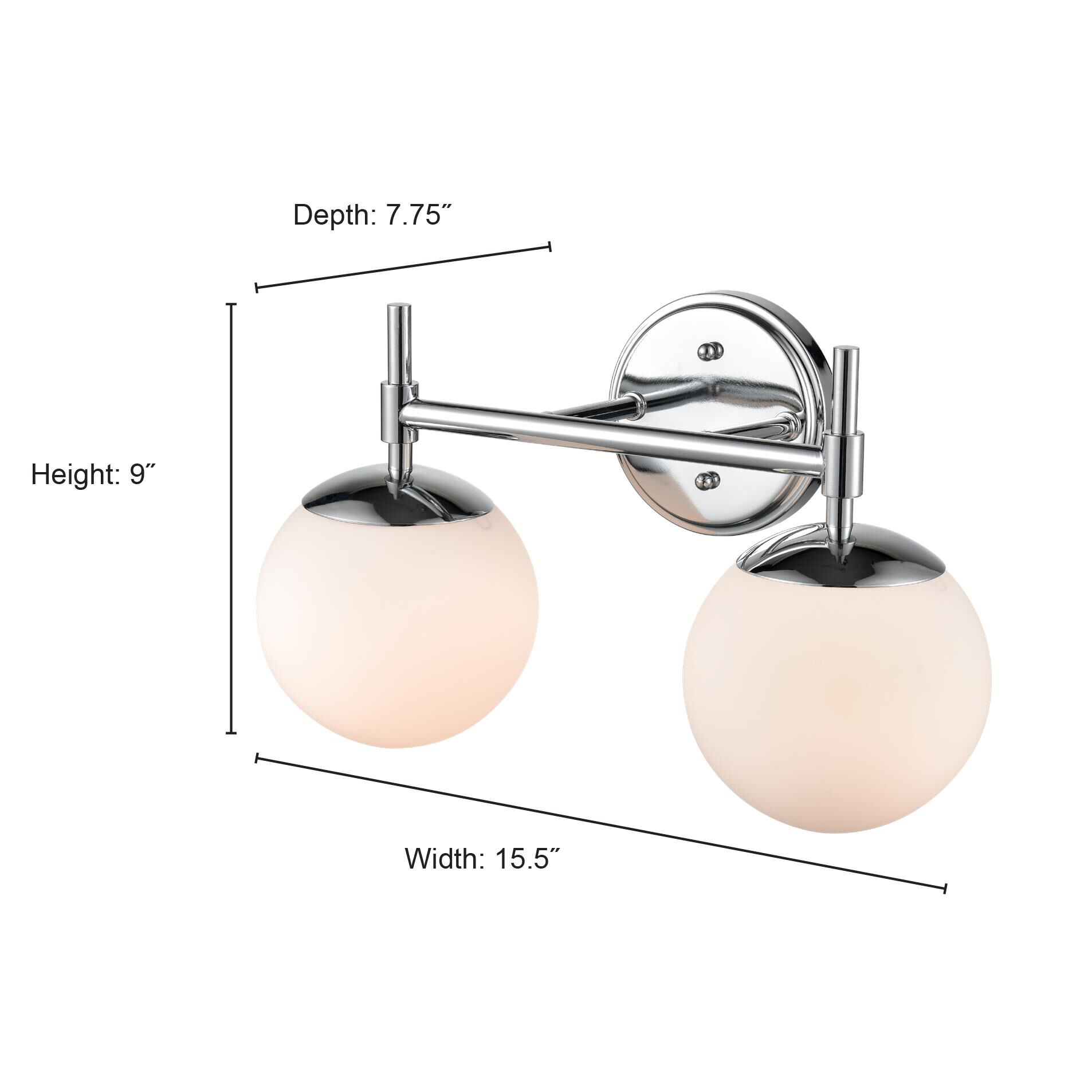 Redondo 16 Inch Bath Vanity Light by Millennium Lighting
