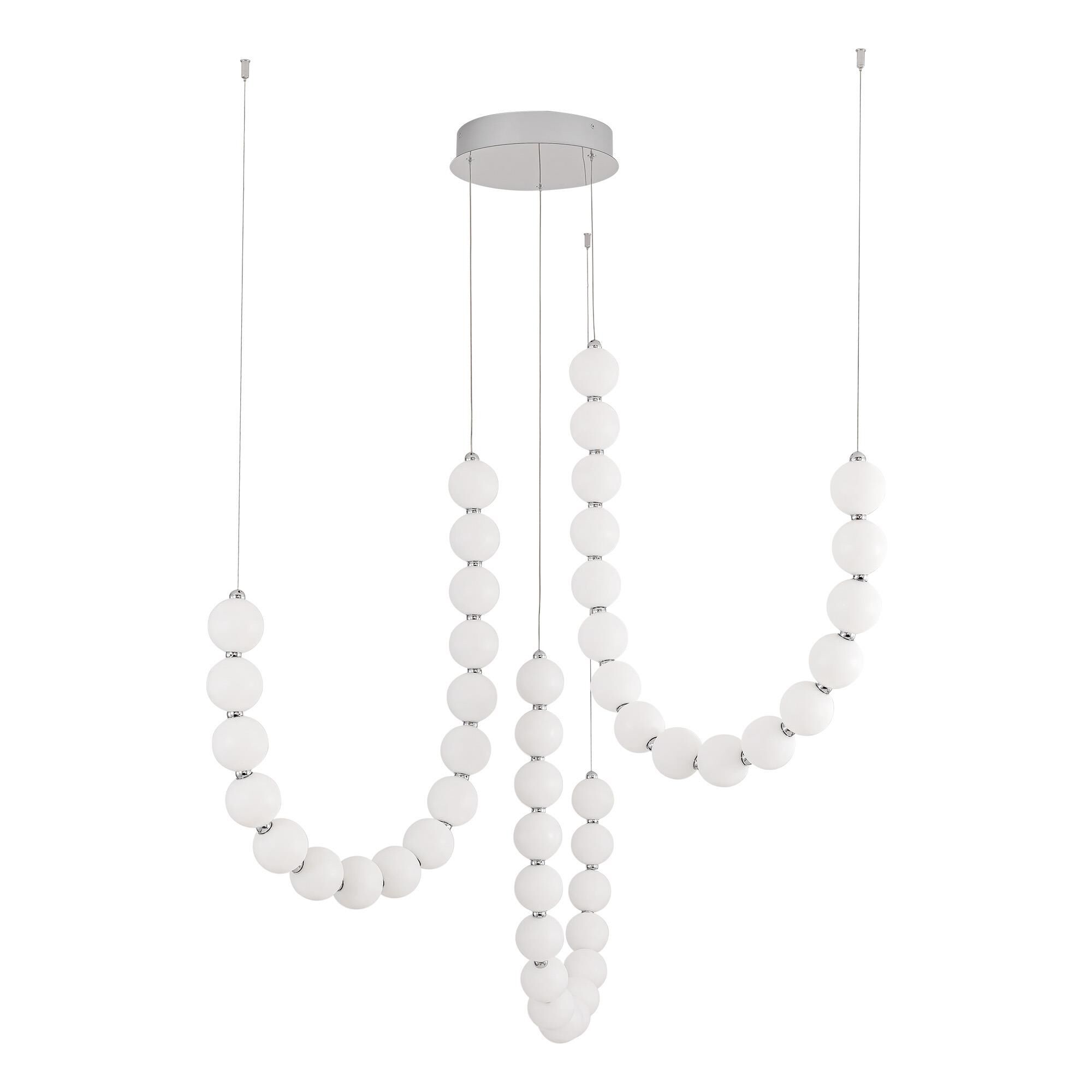 Ryan Pauly Akoya 11 Inch Multi Light Pendant by Alora Lighting