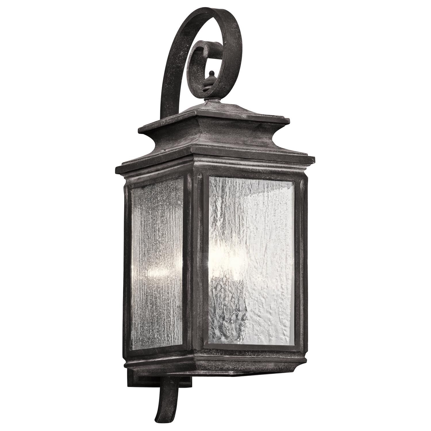 Wiscombe Park 26 Inch Tall 4 Light Outdoor Wall Light by Kichler Lighting