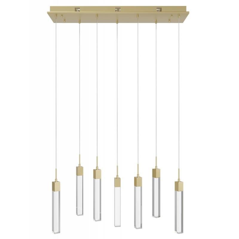 Original Glacier 130 Inch 7 Light Linear Chandelier | Capitol Lighting