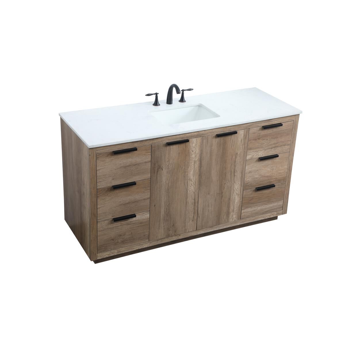Blake 60 Inch Bath Vanity by Elegant Decor