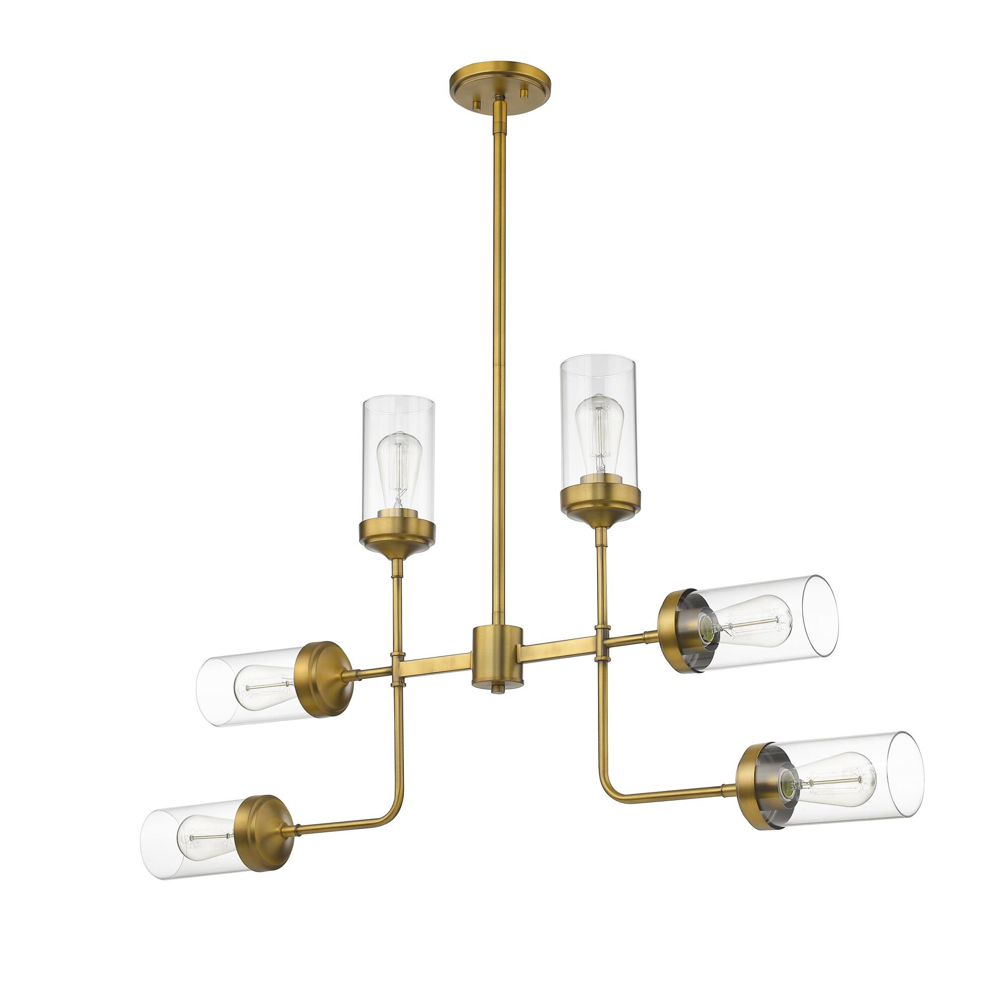 Calliope 41 Inch 6 Light Chandelier by Z-Lite