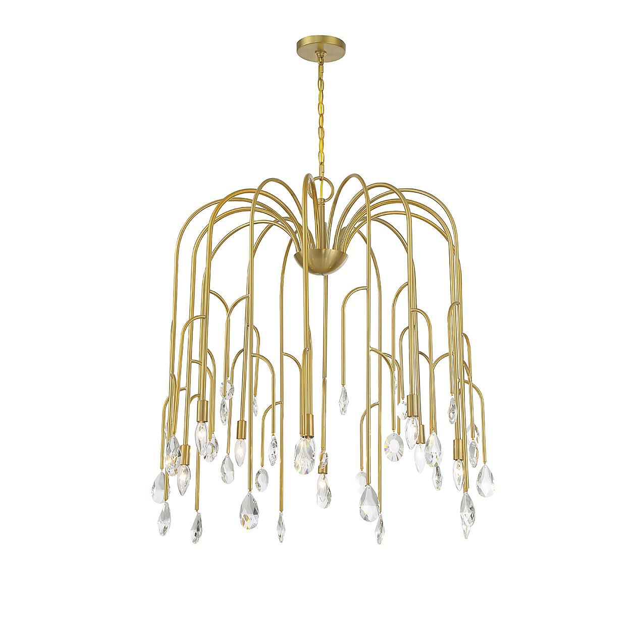 Anholt 32 Inch 8 Light Chandelier by Savoy House