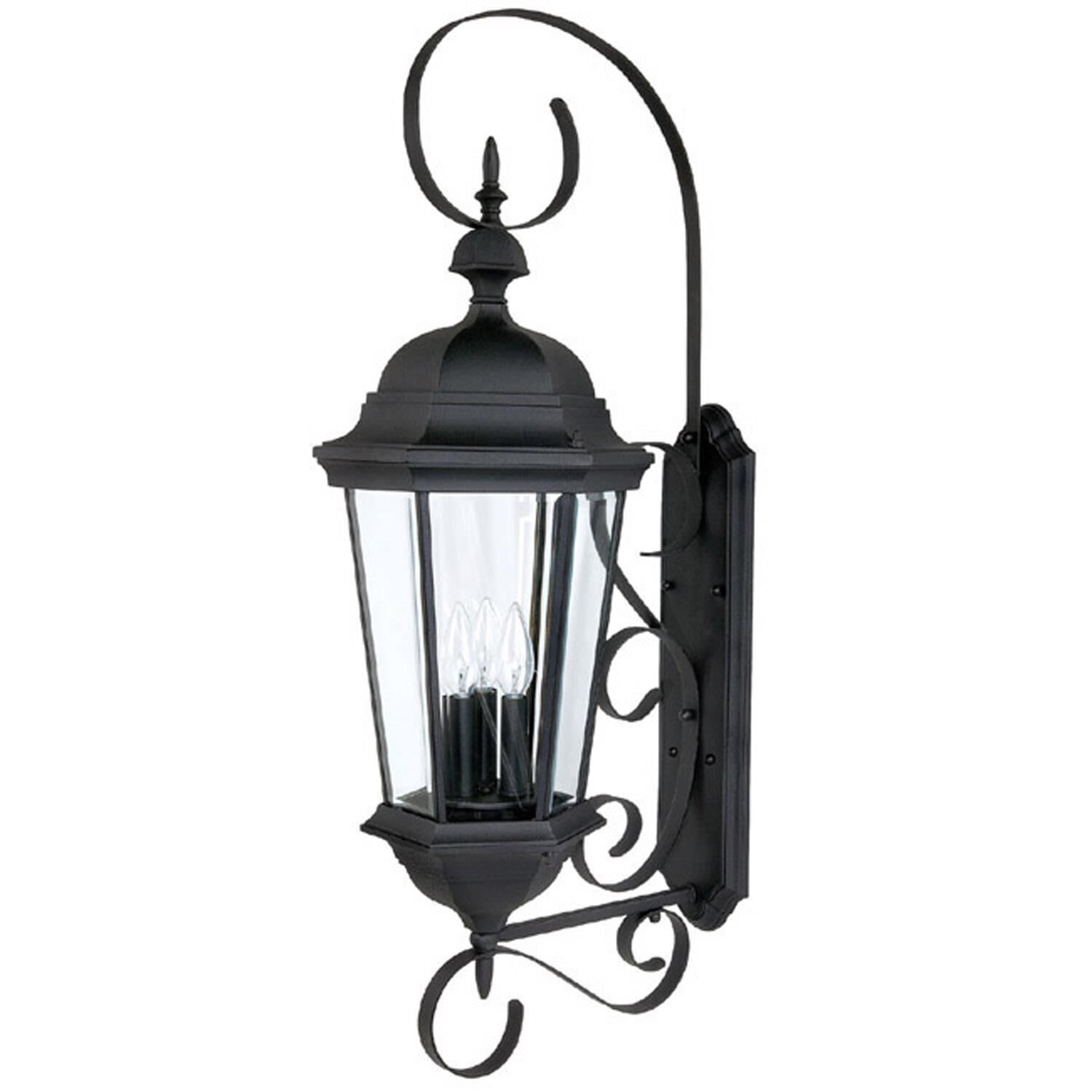 Carriage House 36 Inch Tall 3 Light Outdoor Wall Light by Capital Lighting Fixture Company