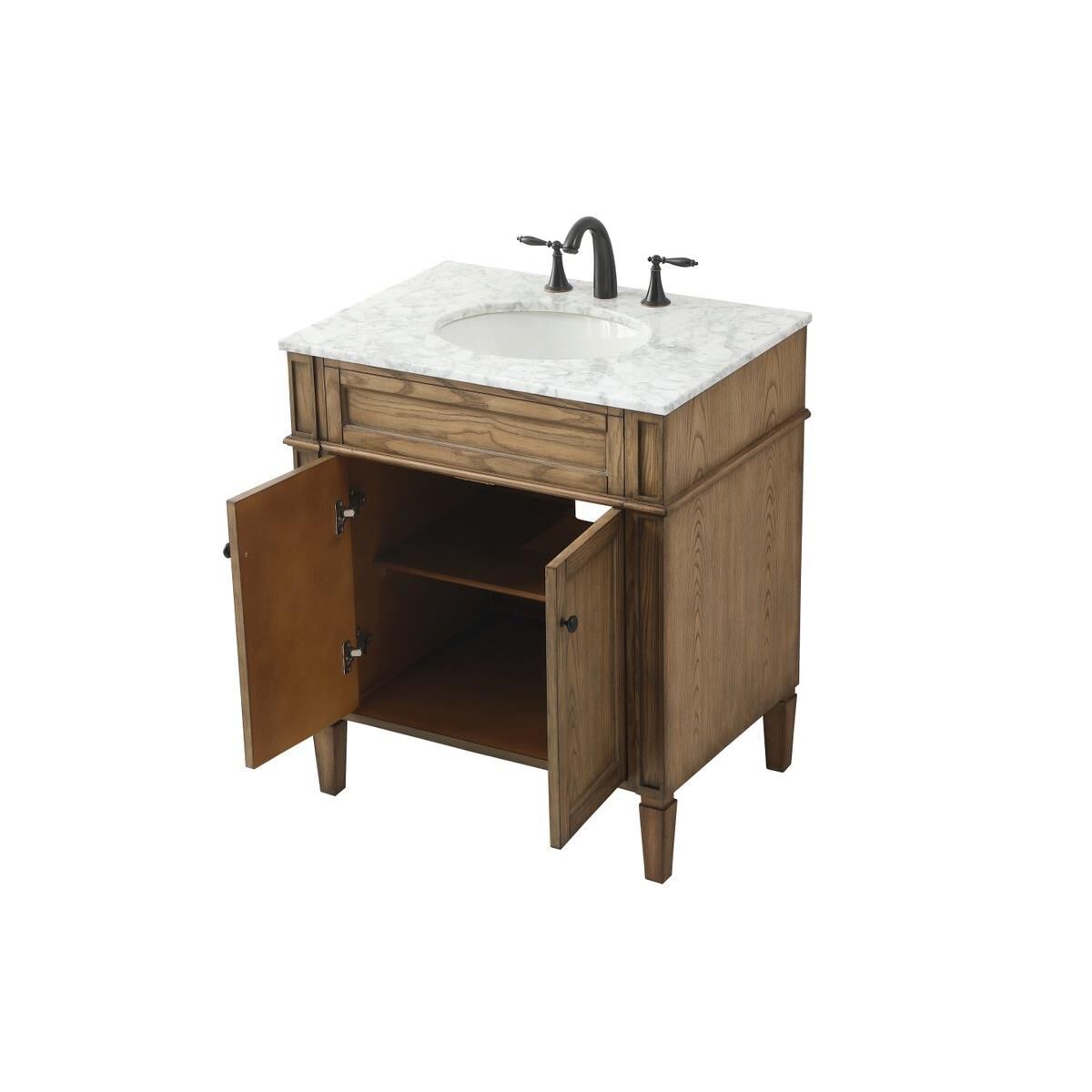 Shown in Driftwood finish