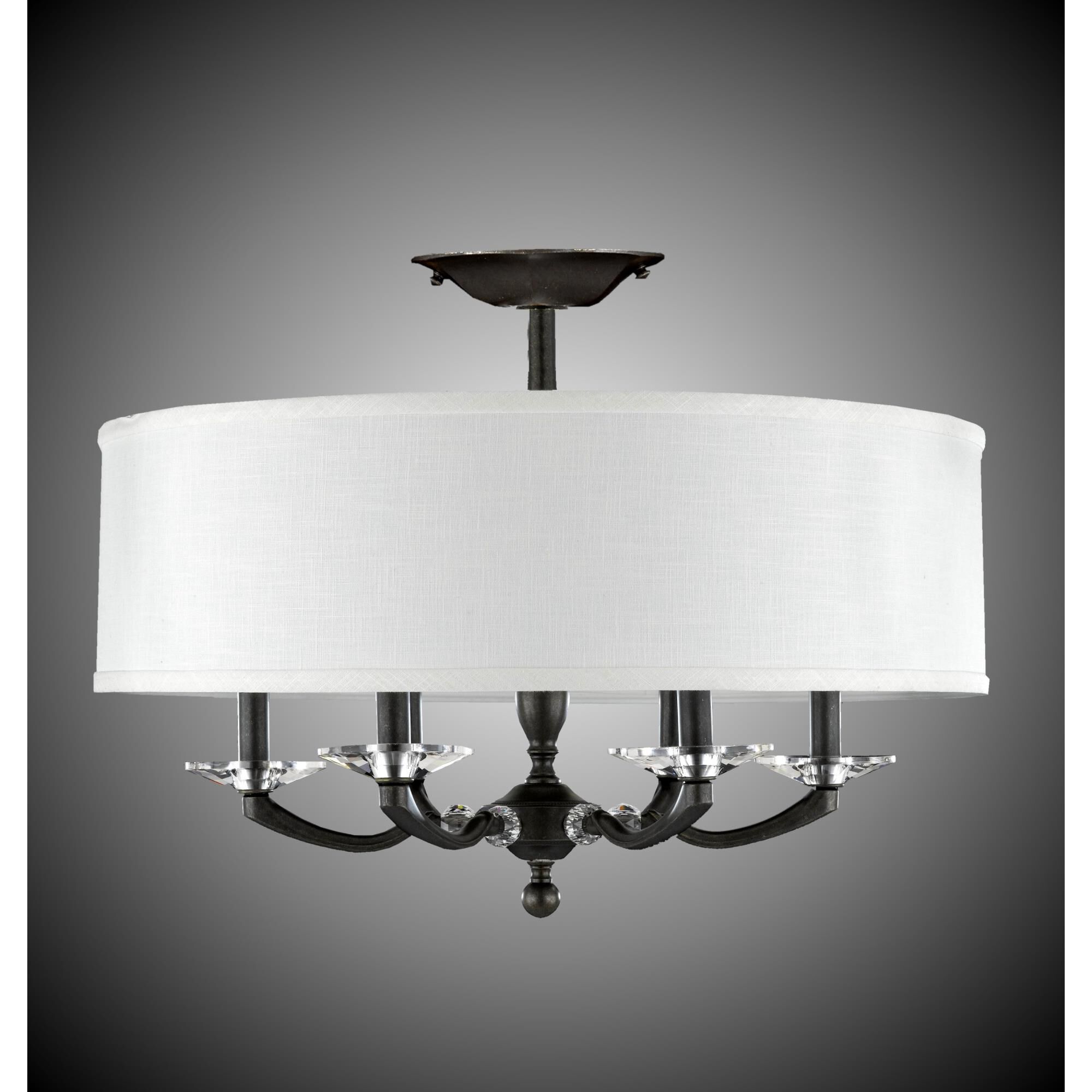 Kensington 6 Light Semi Flush Mount,