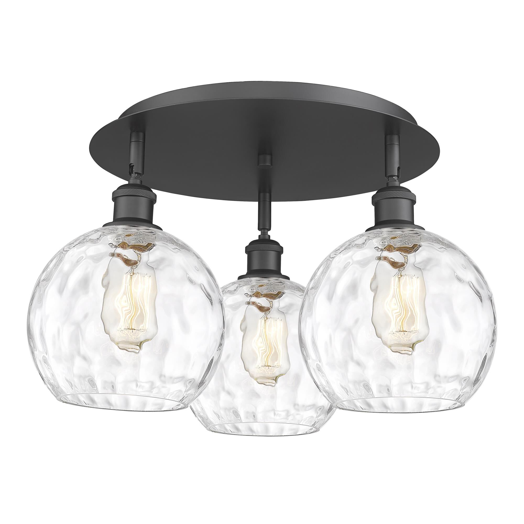 Bruno Marashlian Athens Water Glass 20 Inch Flush Mount by Innovations Lighting