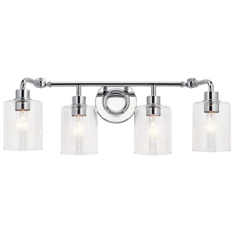 Gunnison 33 Inch 4 Light Bath Vanity Light by Kichler Lighting