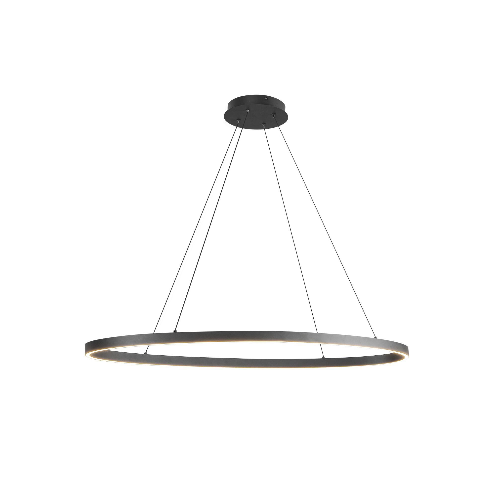 Ovale 16 Inch Linear Suspension Light Kuzco Lighting