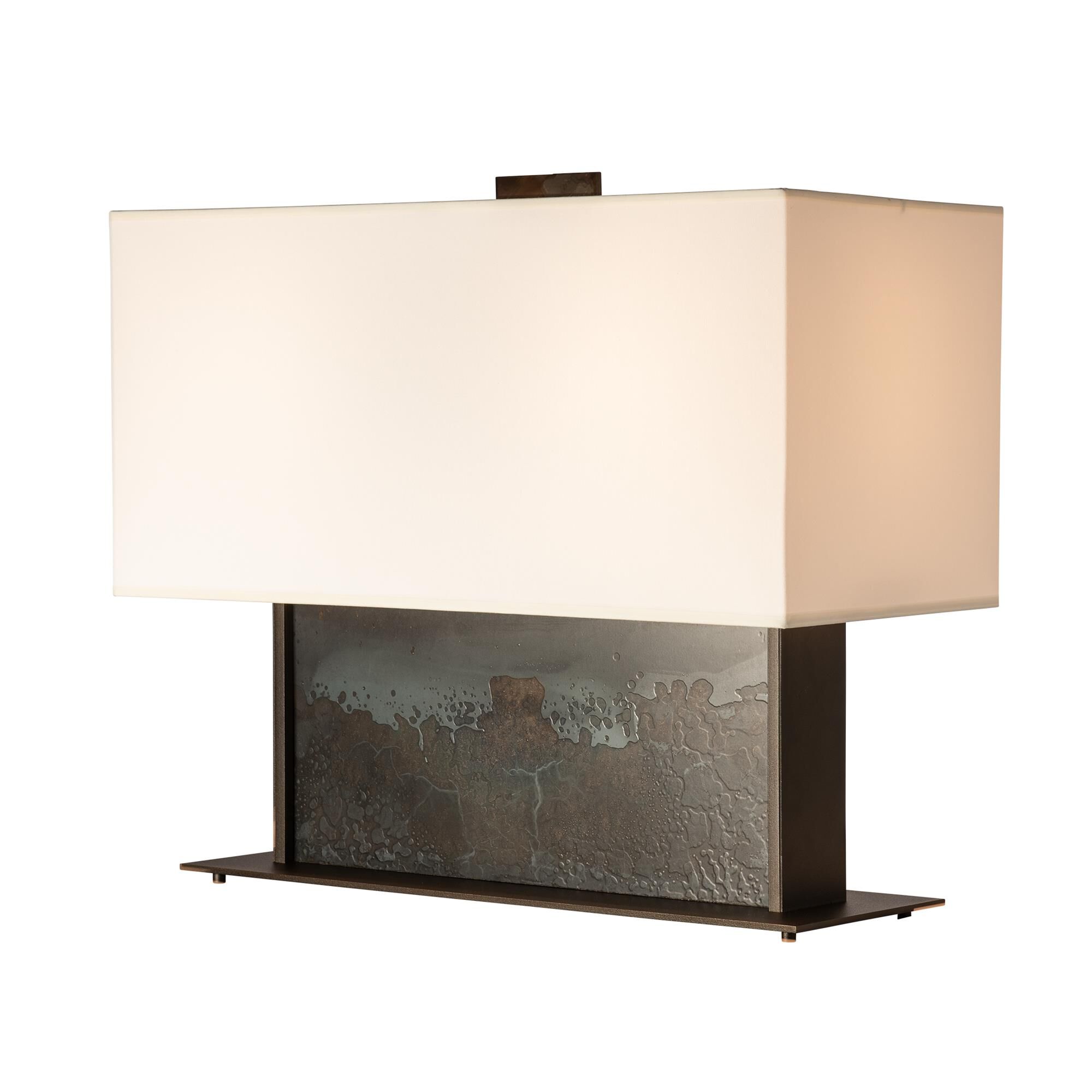 Shown in Oil Rubbed Bronze finish and White shade