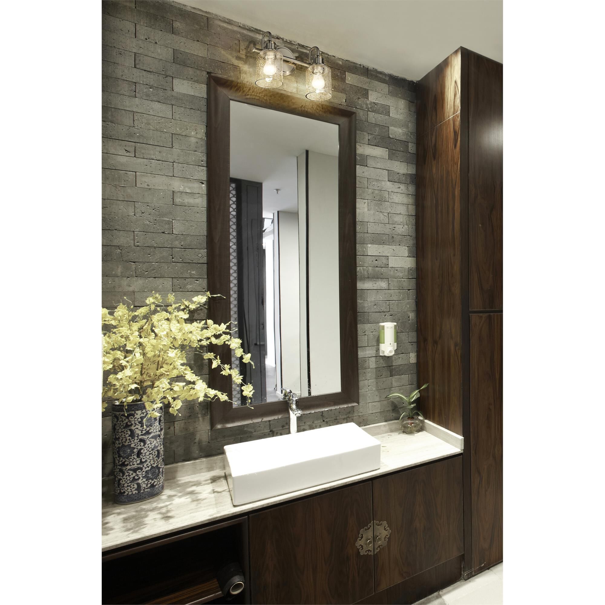 Shown in Brushed Nickel finish