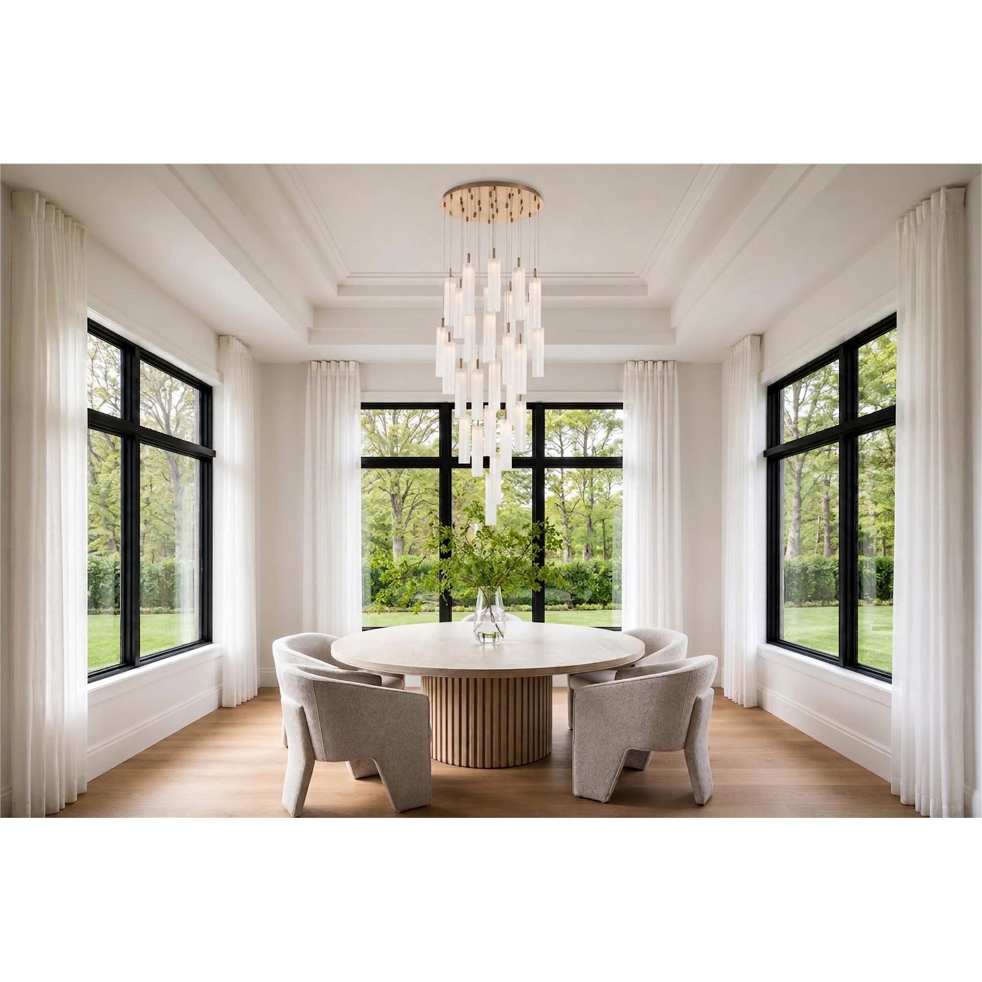 Addis 26 Inch Multi Light Pendant,