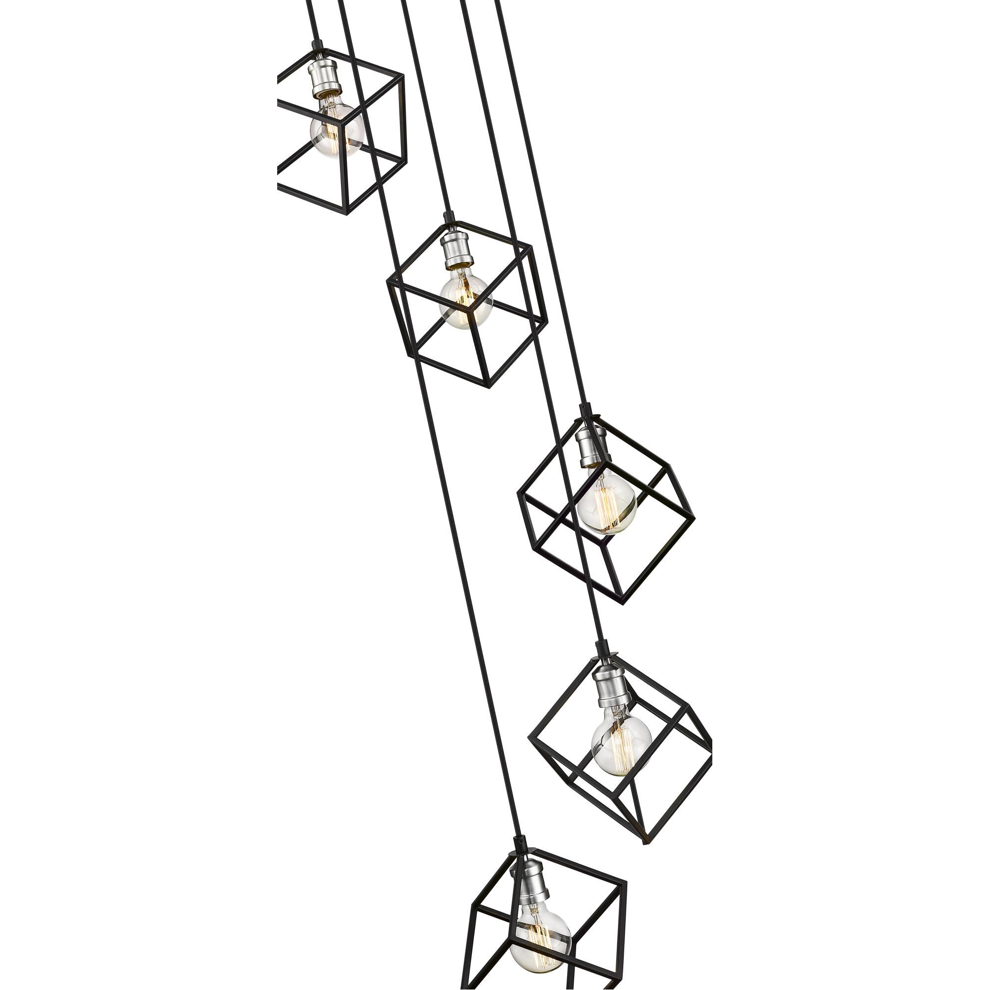 Vertical 20 Inch 5 Light Mini Chandelier by Z-Lite