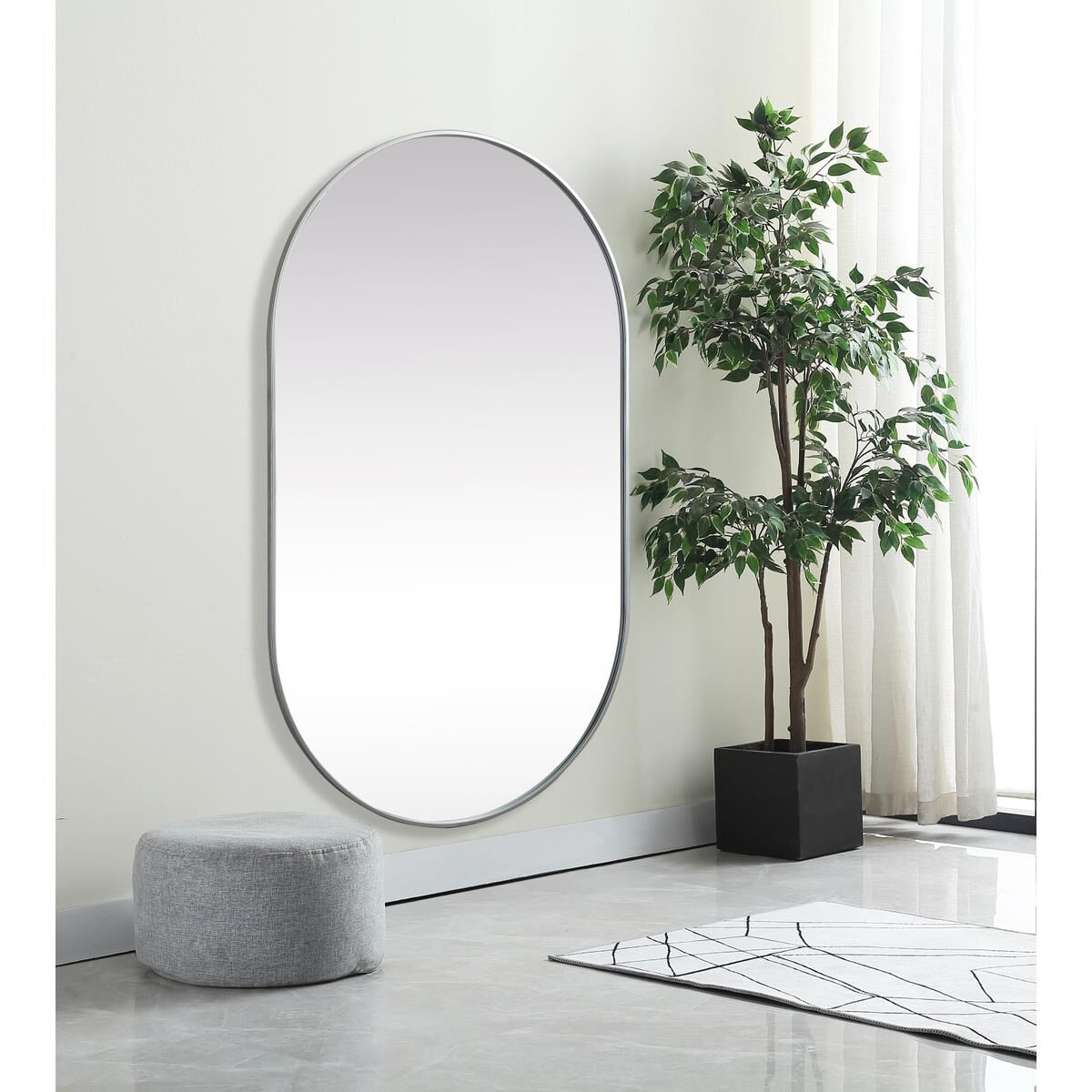 Shown in Silver finish