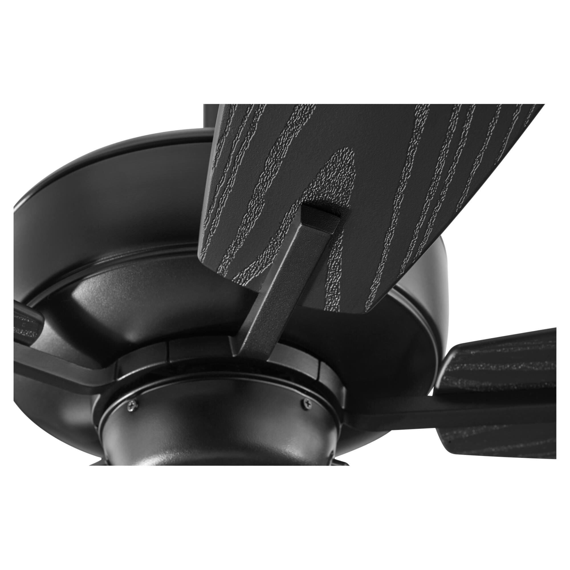 Shown in Noir finish and Noir glass and Linen shade