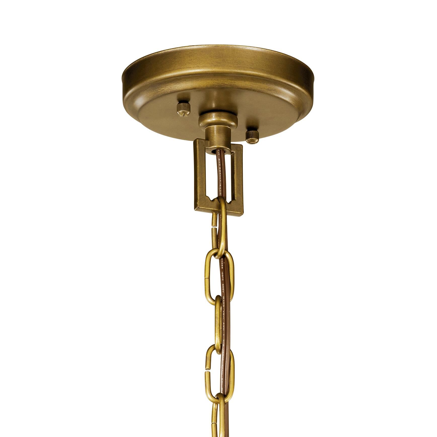 Shown in Natural Brass finish