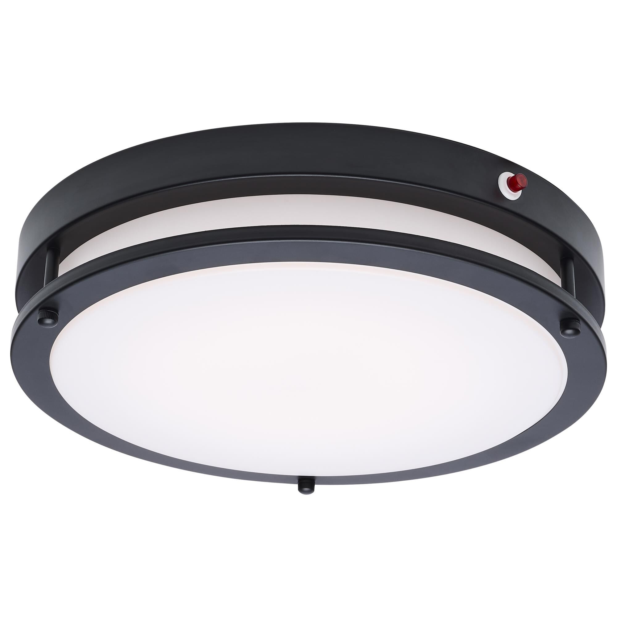 Glamour 13 Inch Flush Mount by Nuvo Lighting