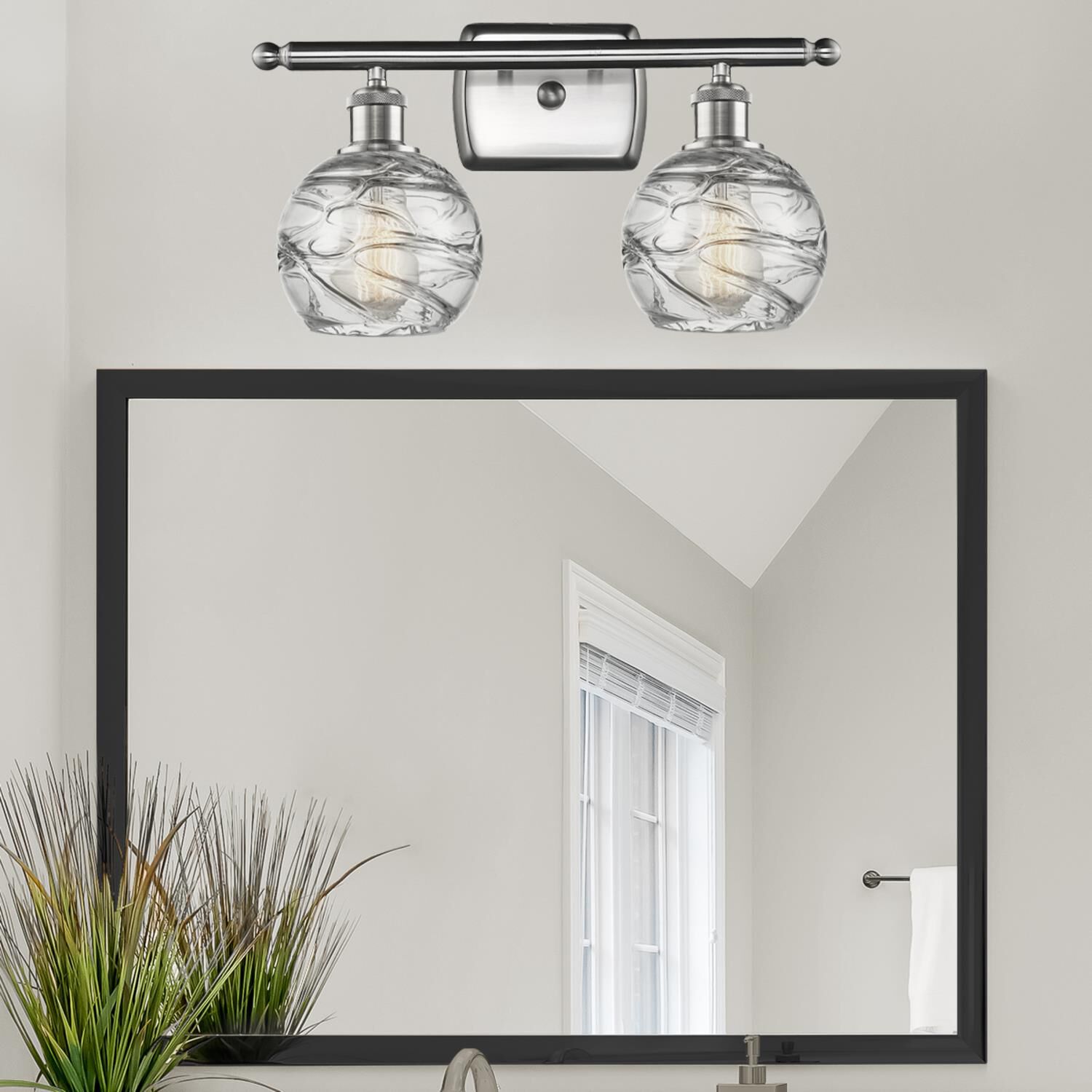 Bruno Marashlian Athens Deco Swirl 16 Inch Bath Vanity Light by Innovations Lighting