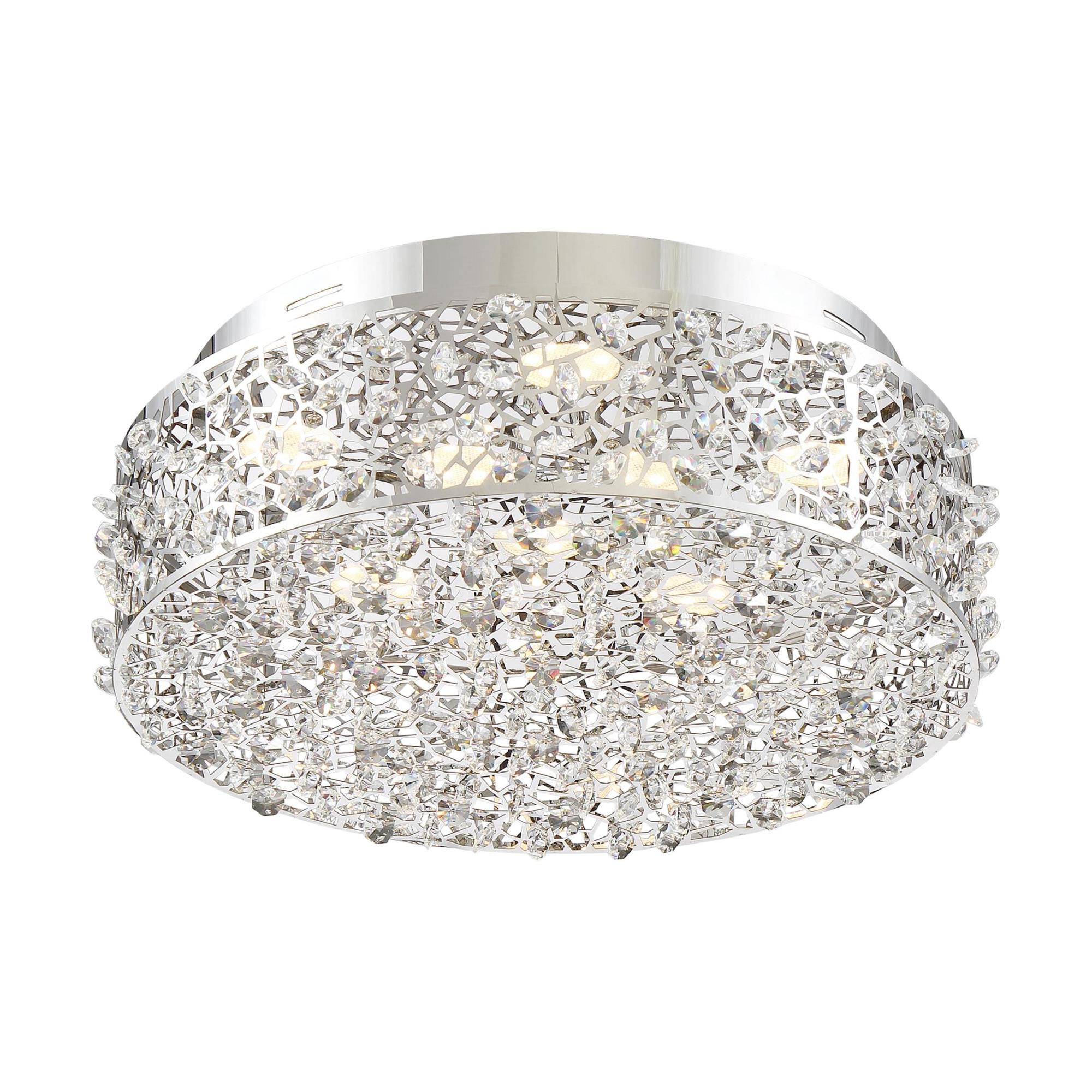 Platinum Collection Starlet 13 Inch 1 Light LED Flush Mount by Quoizel