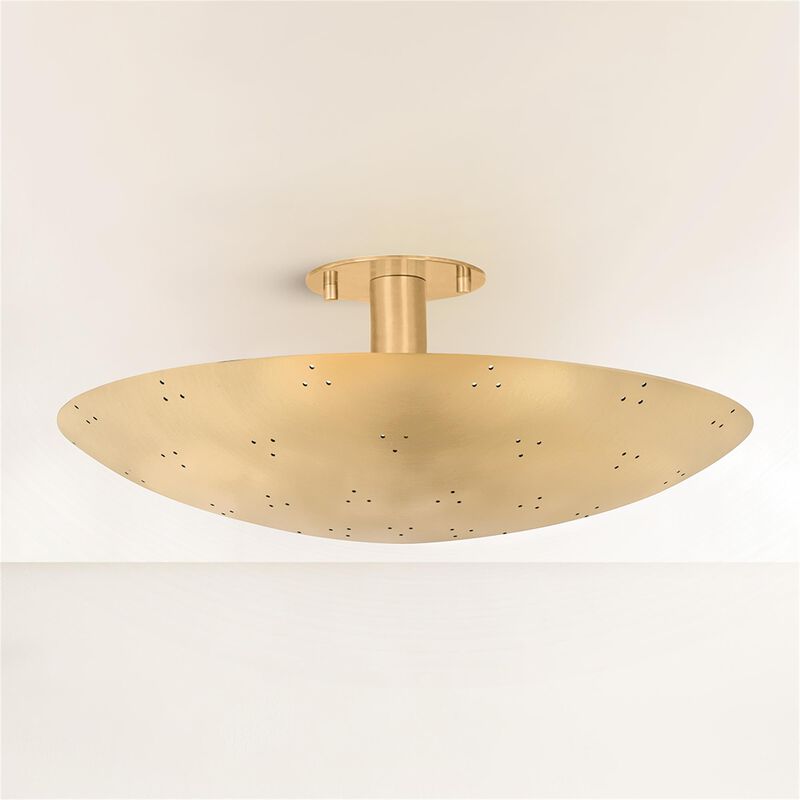 Bern 18 Inch 3 Light Flush Mount by Hudson Valley Lighting