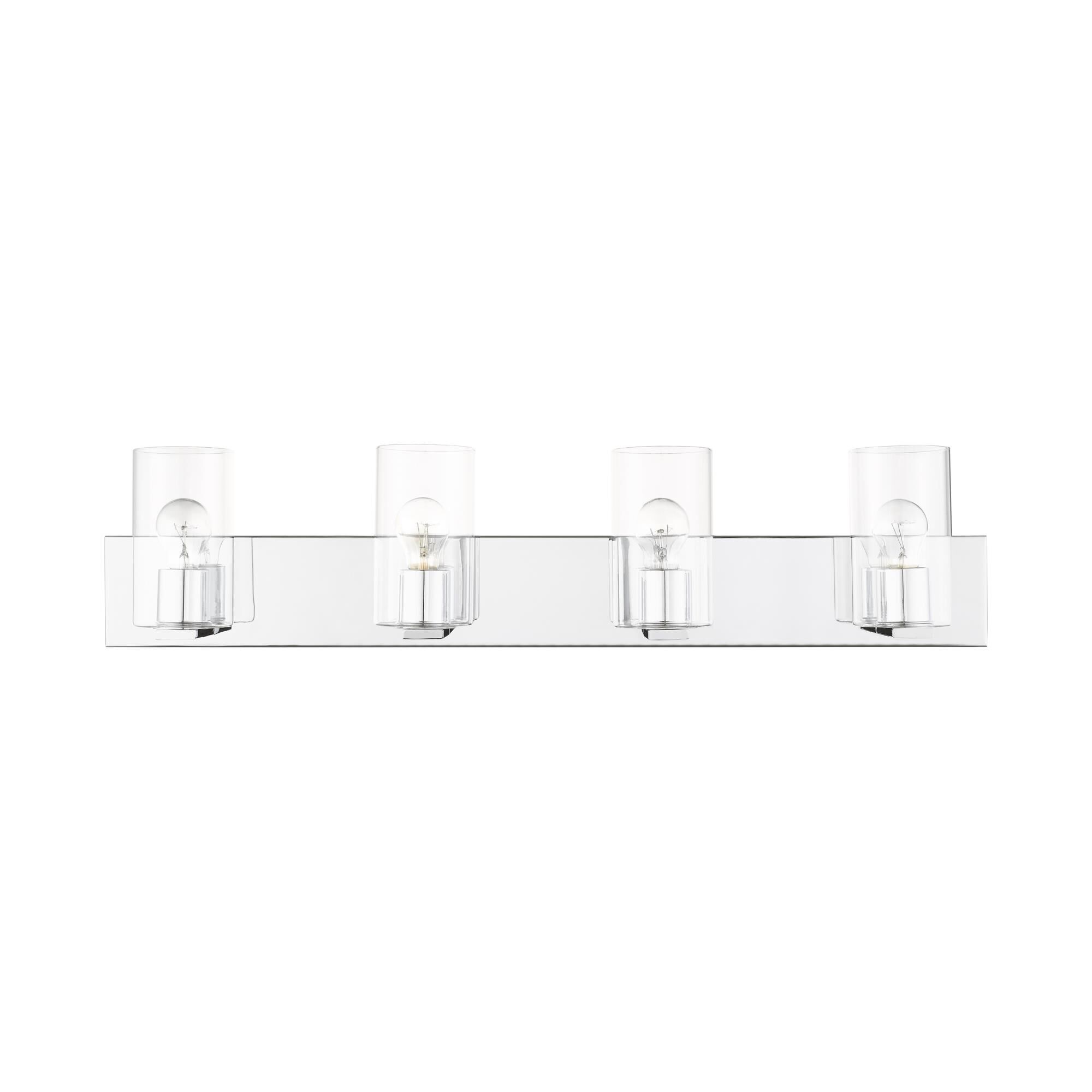 Zurich 35 Inch 4 Light Bath Vanity Light by Livex Lighting
