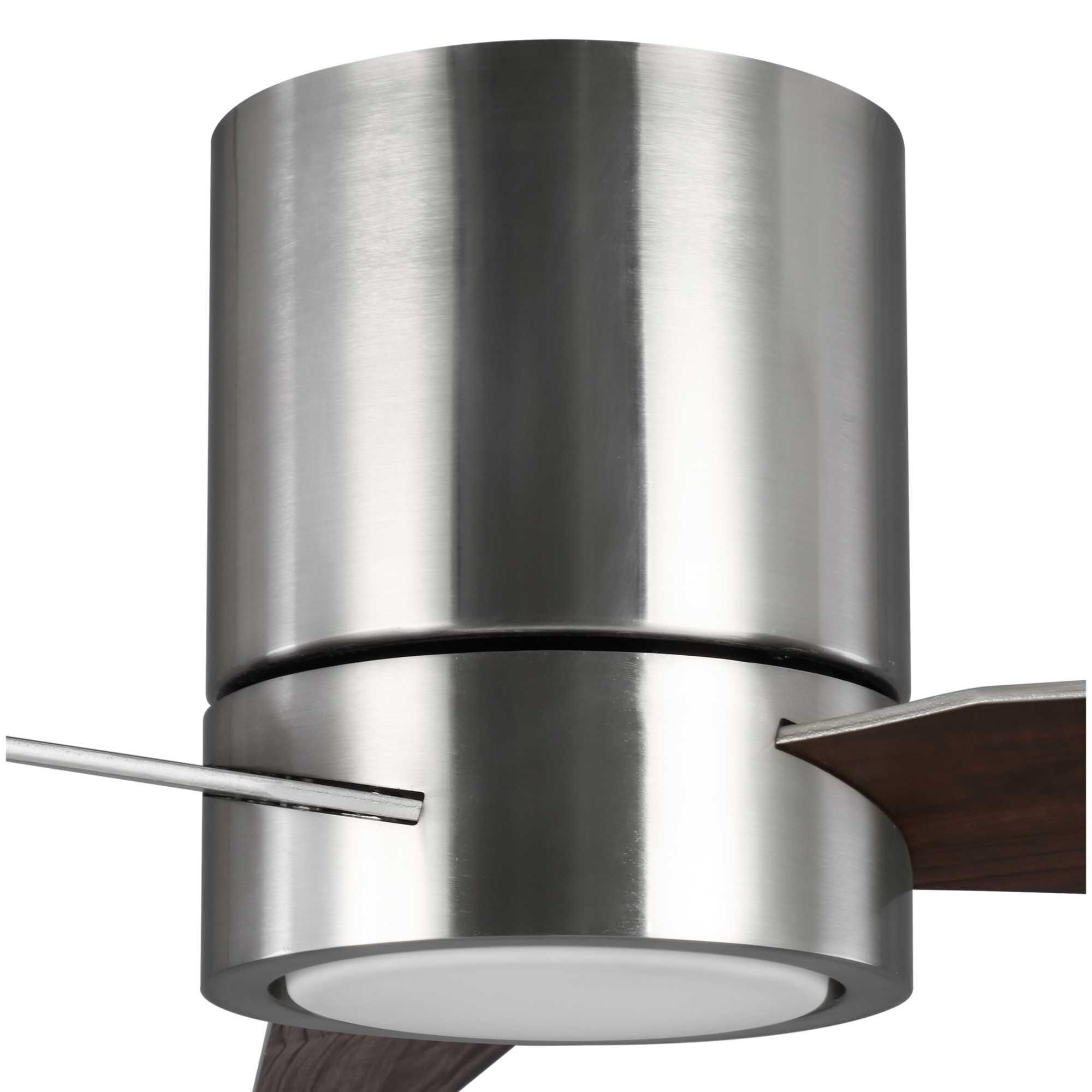 Shown in Brushed Nickel finish and White Opal Shatterproof glass