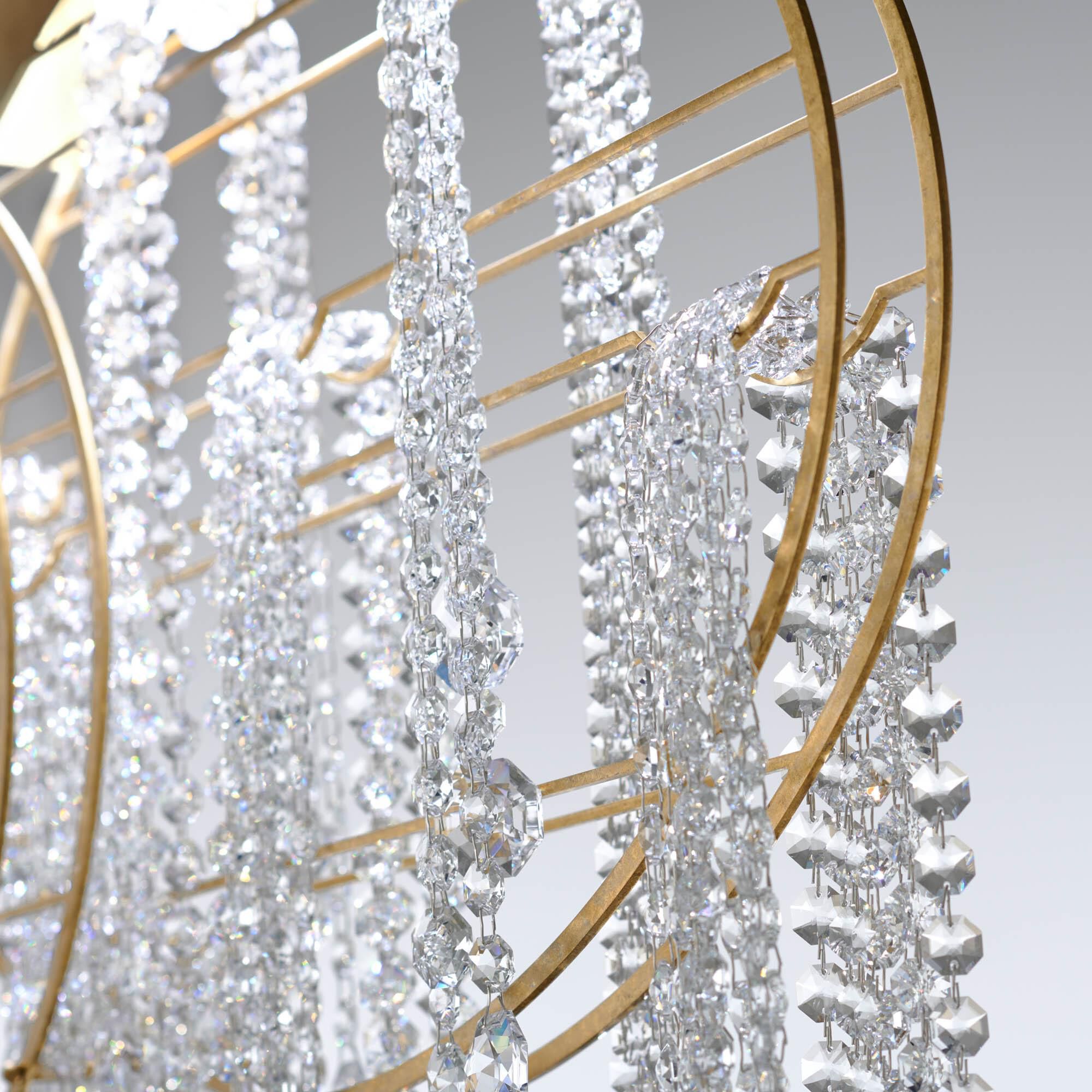 Fantasia 48 Inch 3 Light LED Linear Suspension Light by Schonbek Forever