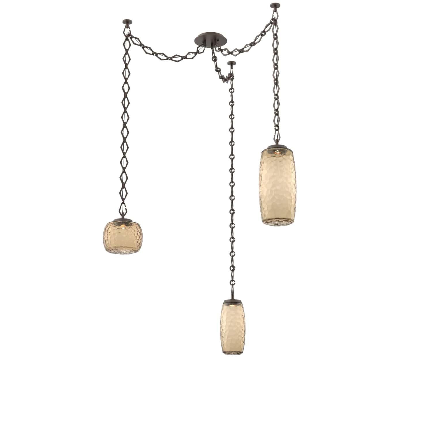 Levi Wilson Vessel 15 Inch Multi Pendant Light by Hammerton Studio